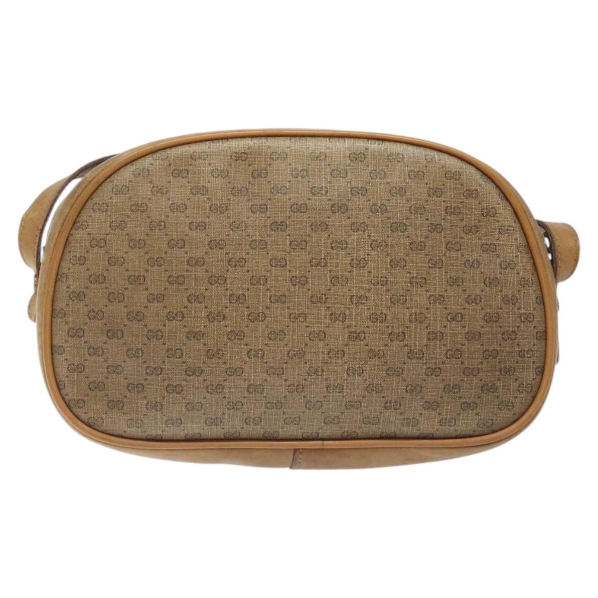 Gucci GUCCI Micro GG Supreme Shoulder Bag Pvc Beige Gold Size ONE SIZE - 3 Thumbnail