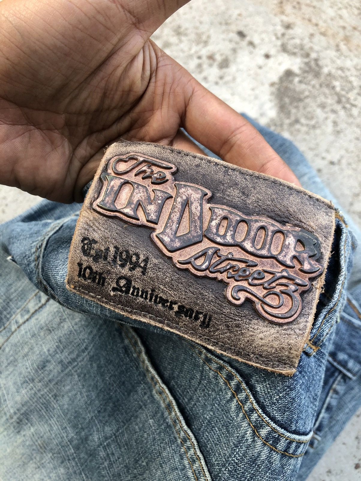 Other BAGGY 10TH ANNIVERSARY THE INDOOR DISTRESSED DENIM Size US 34 / EU 50 - 6 Thumbnail