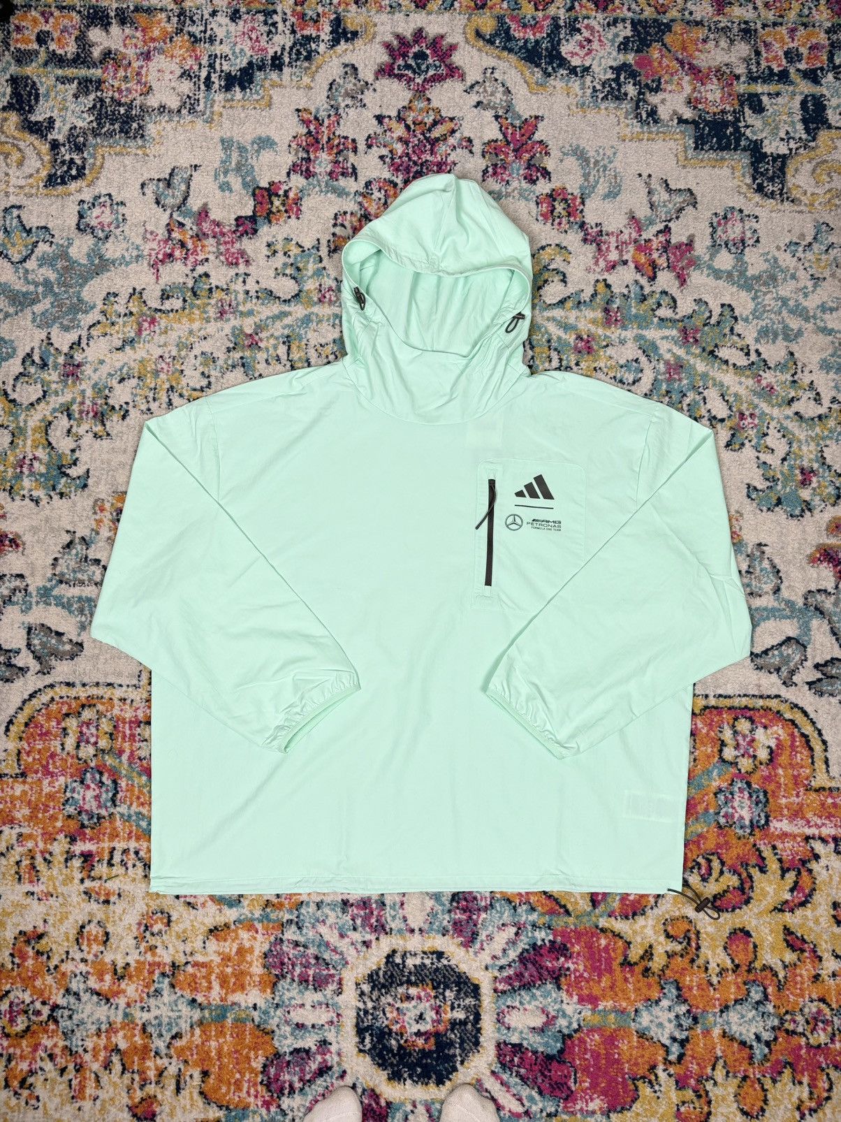 Adidas Adidas woven windbreaker Size US XL / EU 56 / 4 - 2 Thumbnail