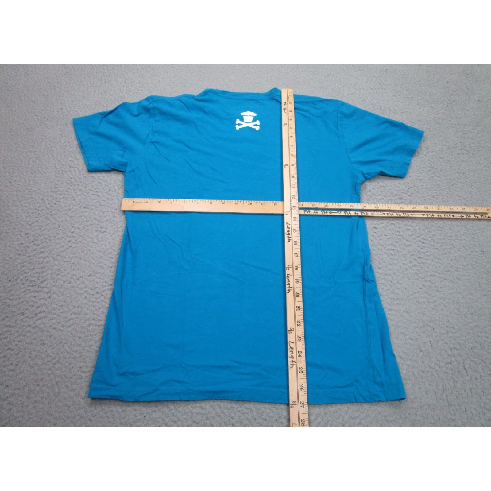 Johnny Cupcakes Johnny Cupcakes Captain America USA Mens Blue Short Sleeve T-Shirt Medium Size US M / EU 48-50 / 2 - 6 Thumbnail