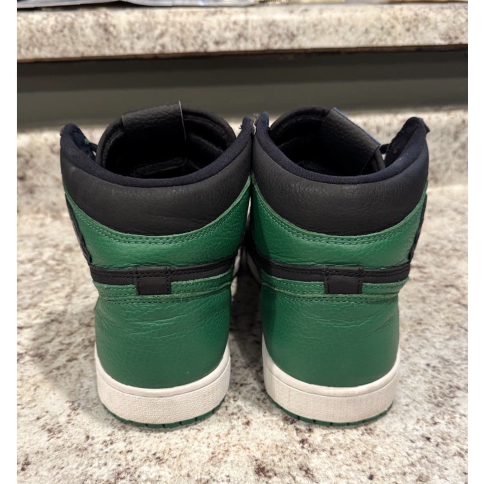 Jordan Brand Nike Air Jordan 1 Retro High OG Pine Green 2.0 2020 - Size 10 - Men - Leather Sneaker - Jordan 555088-030 Size ONE SIZE - 4 Thumbnail