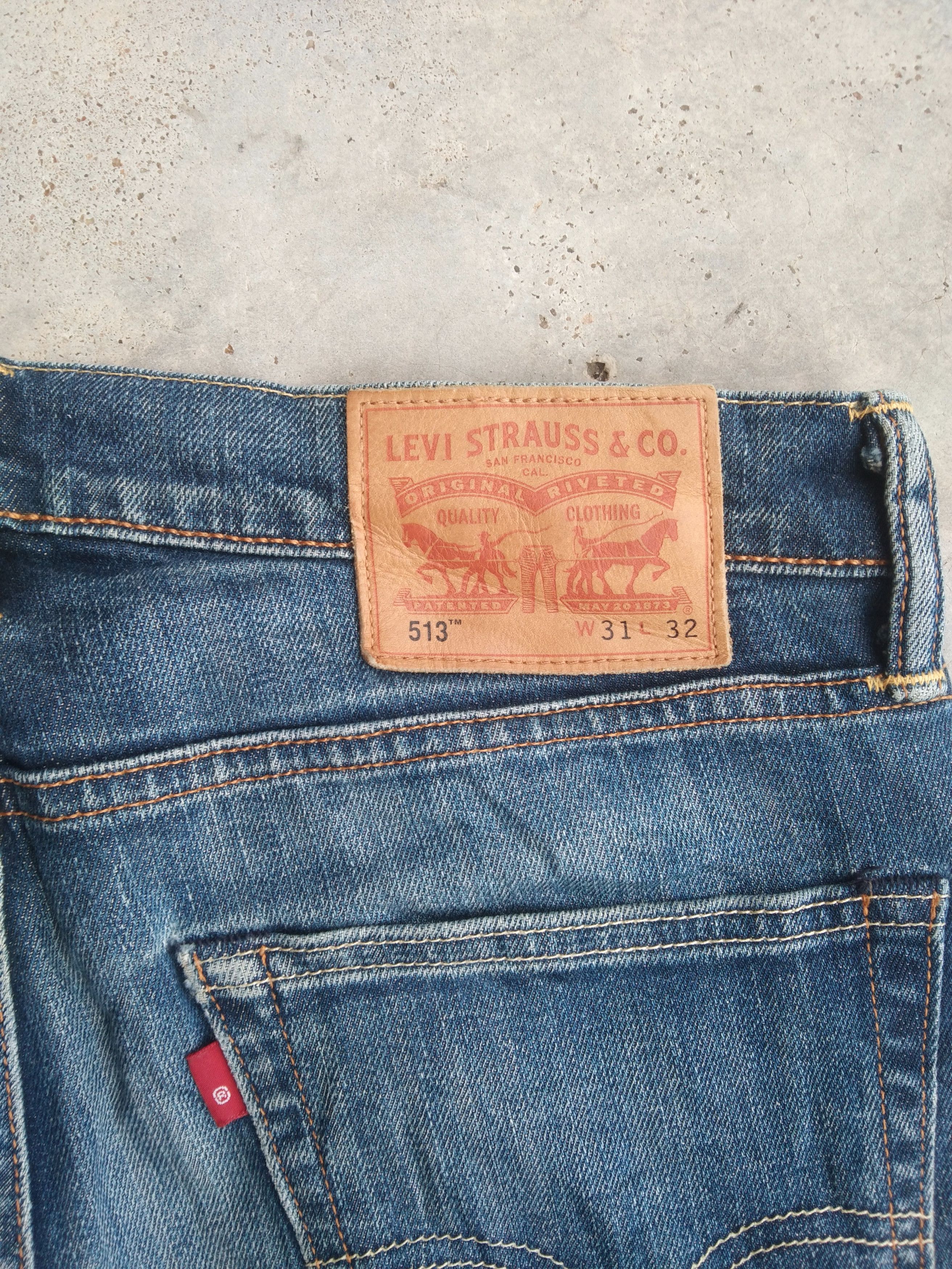 Levi's Vintage LVC Levi's 513 Selvedge Redline Jeans Size US 31 - 5 Thumbnail