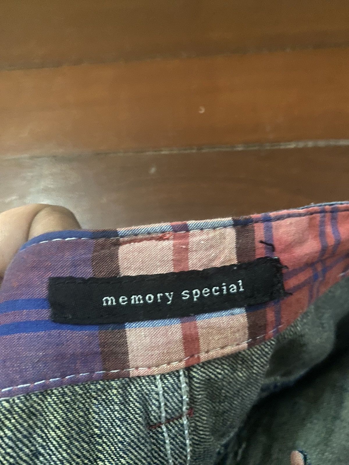 Japanese Brand FIRE DOMINATE HANDCRAFT DOUBLE WAIST FLARE JEANS HONEY COMB Size US 33 - 15 Thumbnail