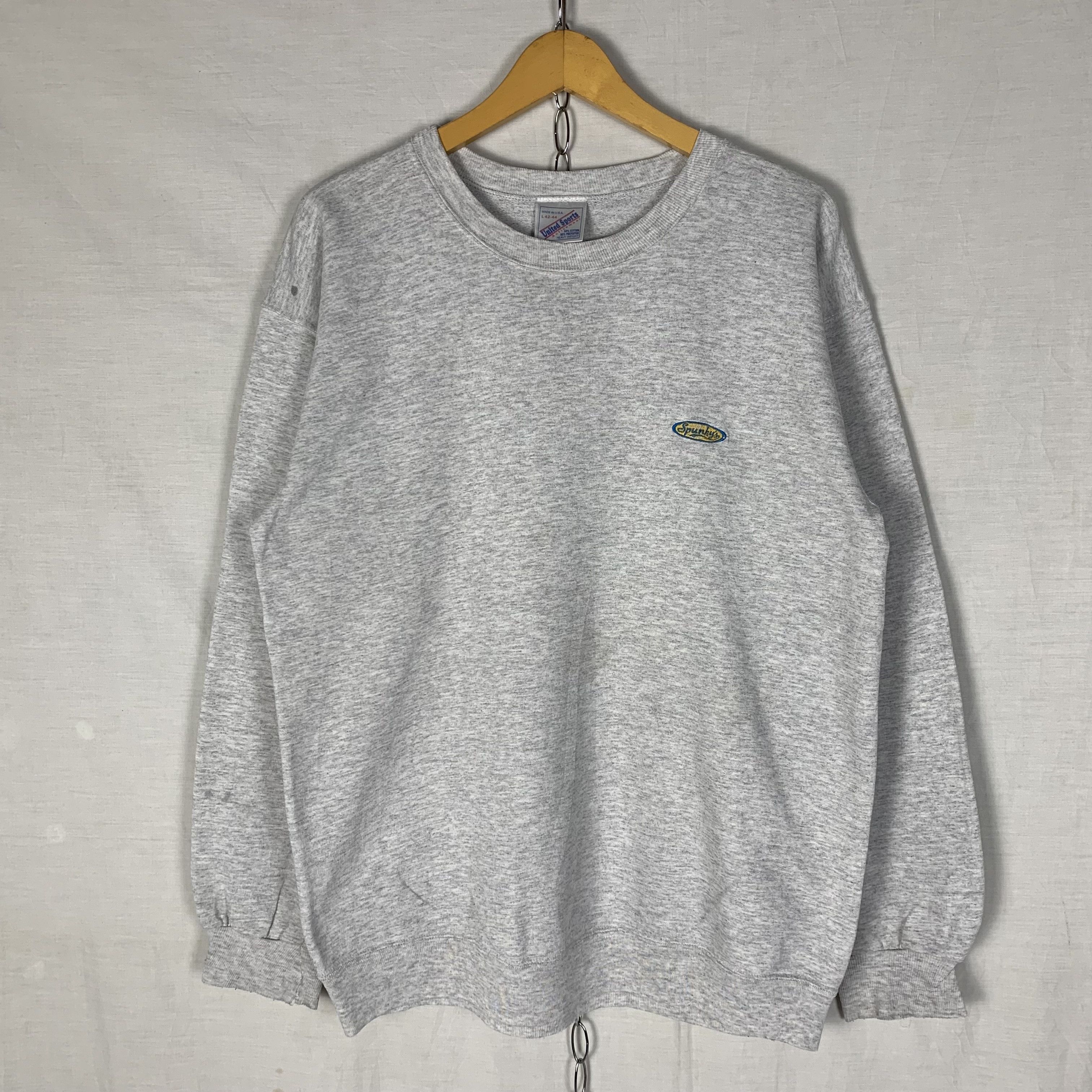 Vintage Vintage Spunky’s Surfboards Sweatshirt Crewneck Size US L / EU 52-54 / 3 - 3 Thumbnail