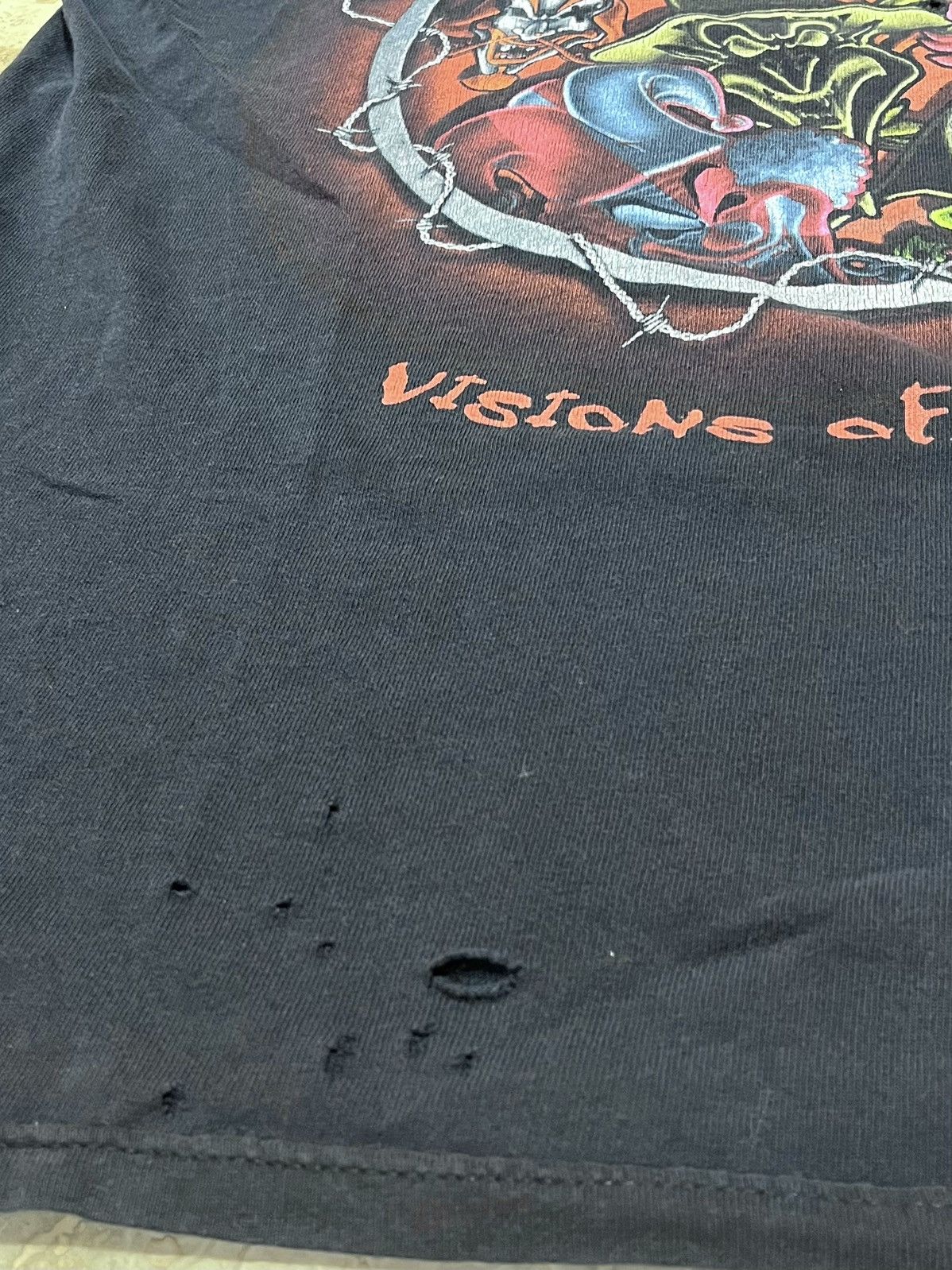 Band Tees Y2K ICP Visions of Chaos Thrashed Grunge Tee Size US L / EU 52-54 / 3 - 4 Thumbnail