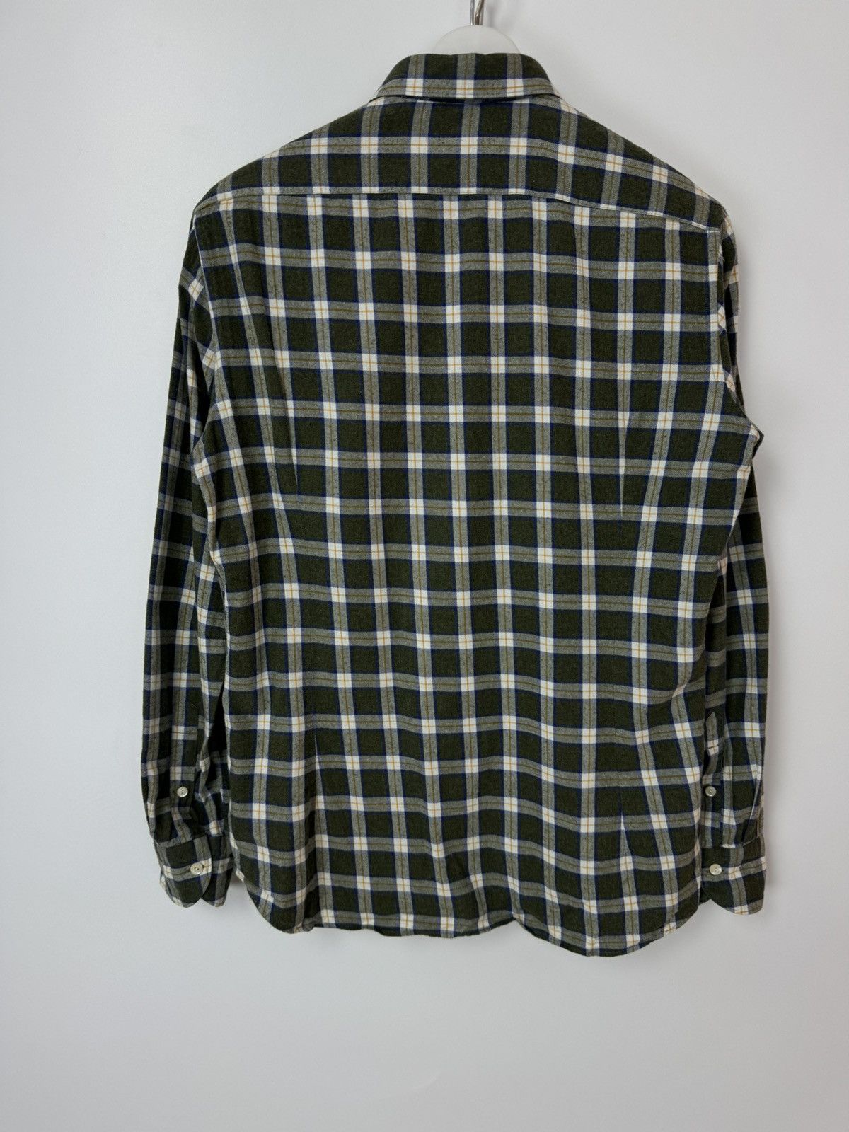 Tintoria Mattei Tintoria Mattei Casual / Sport Plaid Flannel Shirt 16 1/2 Size US M / EU 48-50 / 2 - 3 Thumbnail