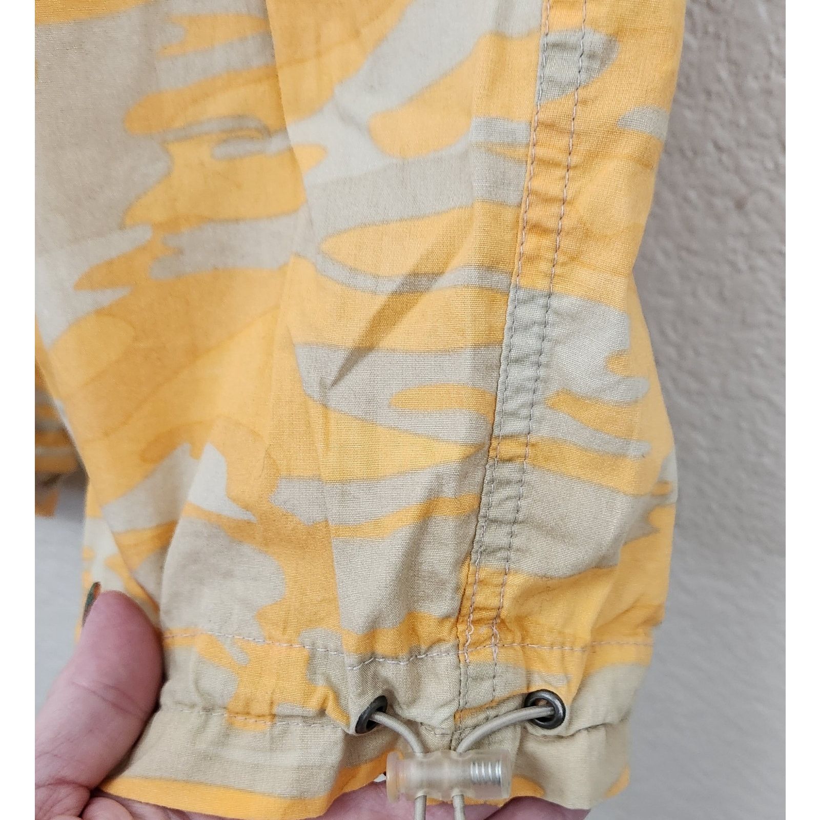 Other Ac-Tiv-Ology Orange Tan Camo Print Cropped Pants 16 Size 38" / US 16 / IT 52 - 2 Thumbnail