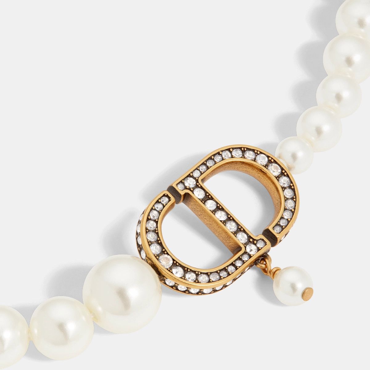 Dior o1bcso1str0126 Size:OS/30 Montaigne Bracelet in Golden/White Size ONE SIZE - 2 Thumbnail