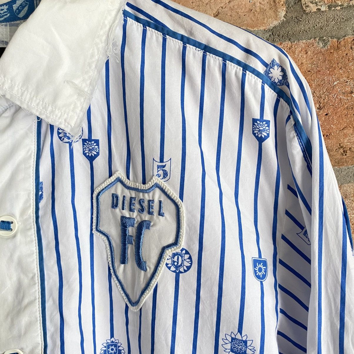 Diesel DIESEL Blue Line Accent Shirt Size US M / EU 48-50 / 2 - 7 Thumbnail