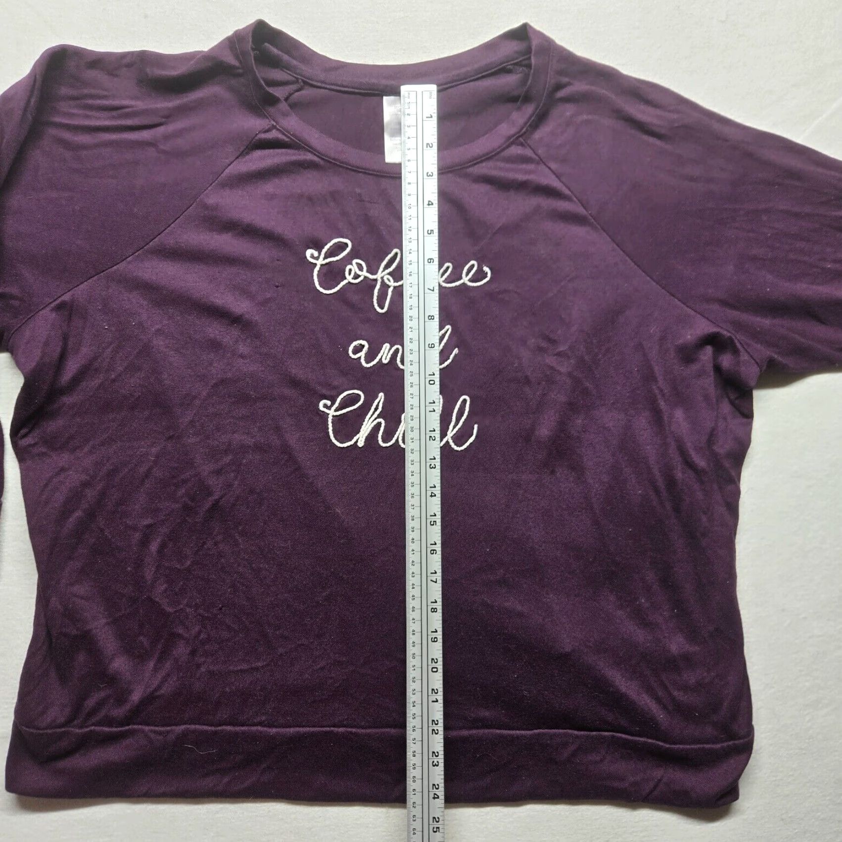Vintage VINTAGE Secret Treasures Pajama Top Shirt Womens 3X Purple Sleepwear Plus Size 3X Women Size XXL / US 16-18 / IT 52-54 - 6 Thumbnail