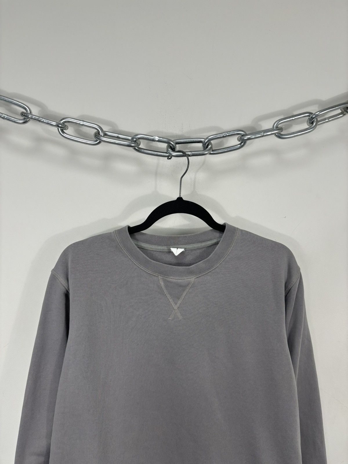 Arket Arket Men’s Grey Classic 2024 Cotton Pullover Sweatshirt Size US M / EU 48-50 / 2 - 2 Thumbnail