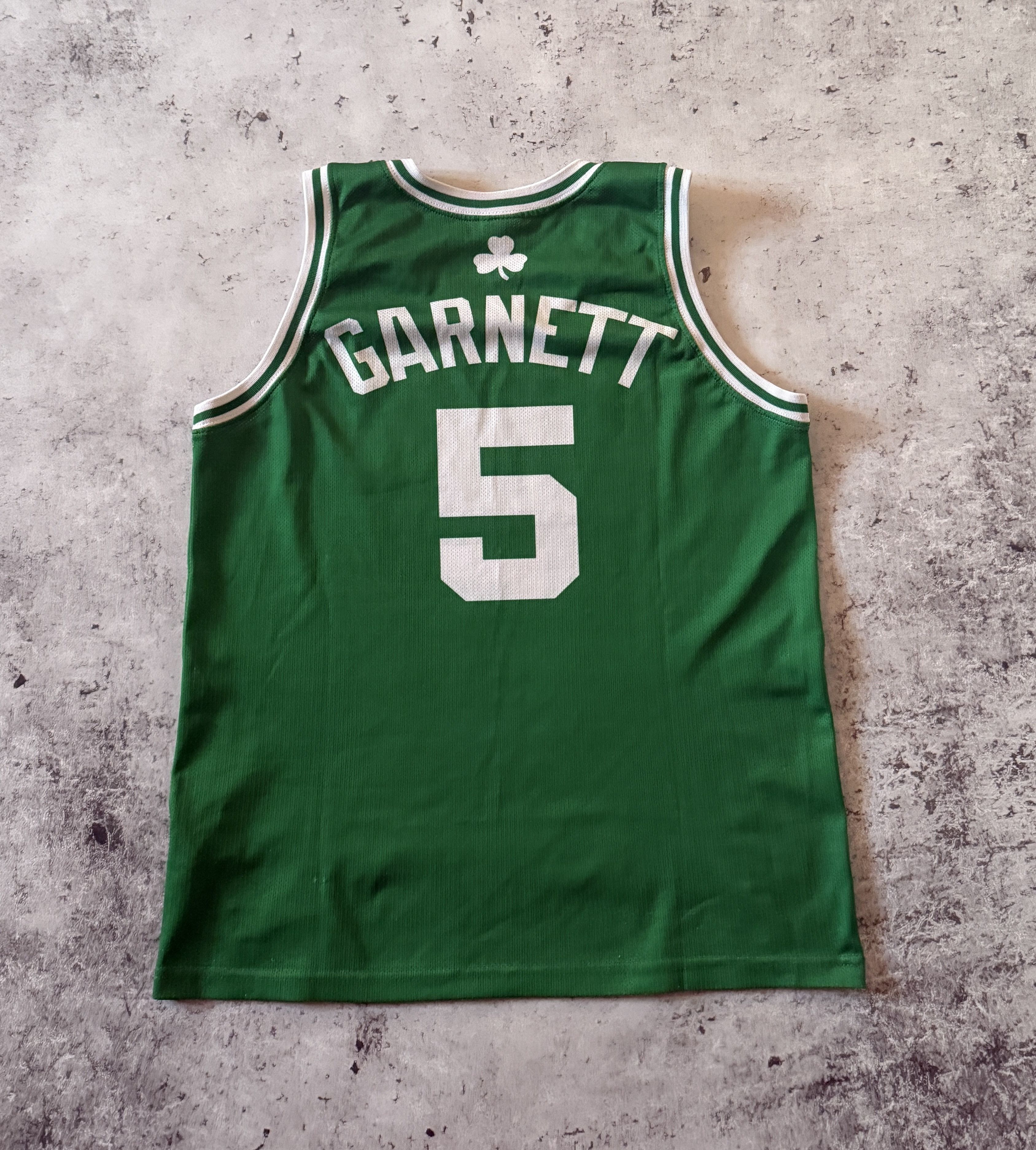 Champion BOSTON CELTICS GARNETT CHAMPION BASKETBALL SHIRT JERSEY L Size US L / EU 52-54 / 3 - 10 Thumbnail