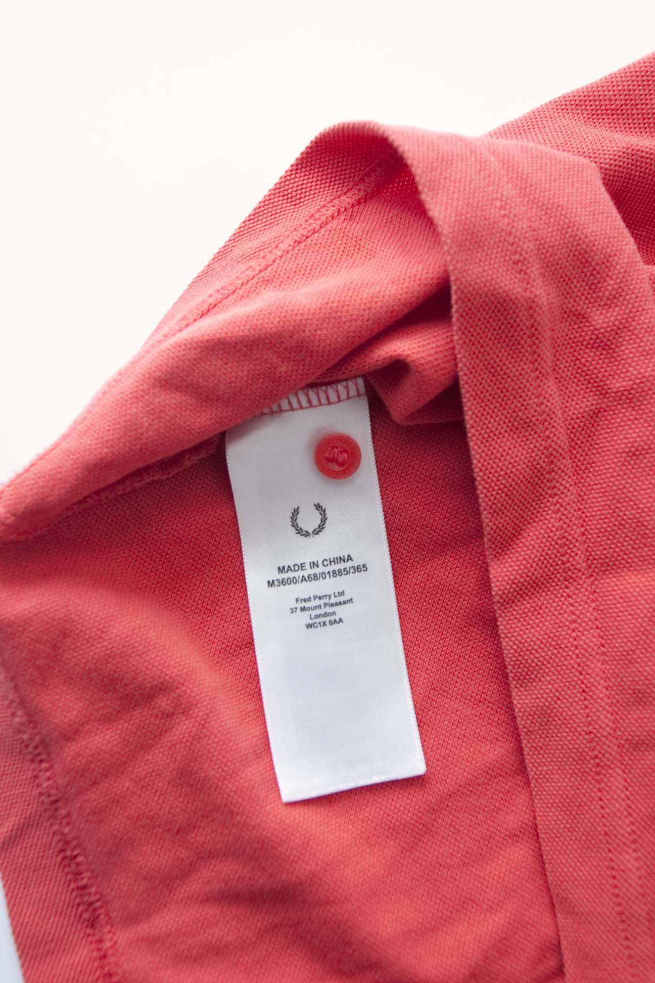 Fred Perry Fred Perry Polo Size L Pink Salmon Size US L / EU 52-54 / 3 - 3 Thumbnail