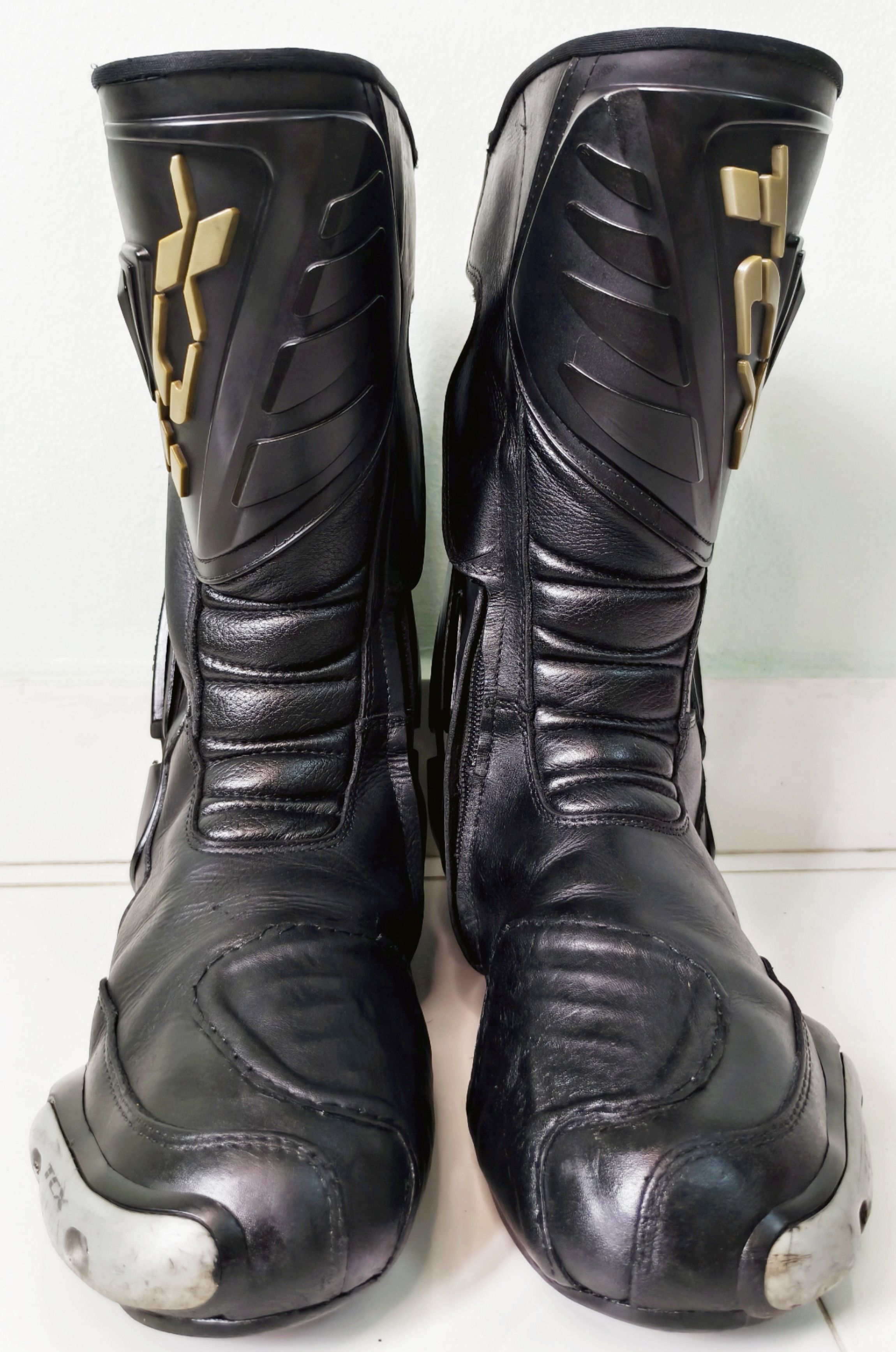 Vintage TCX motorcross boots leather men's Size US 9 / EU 42 - 4 Thumbnail