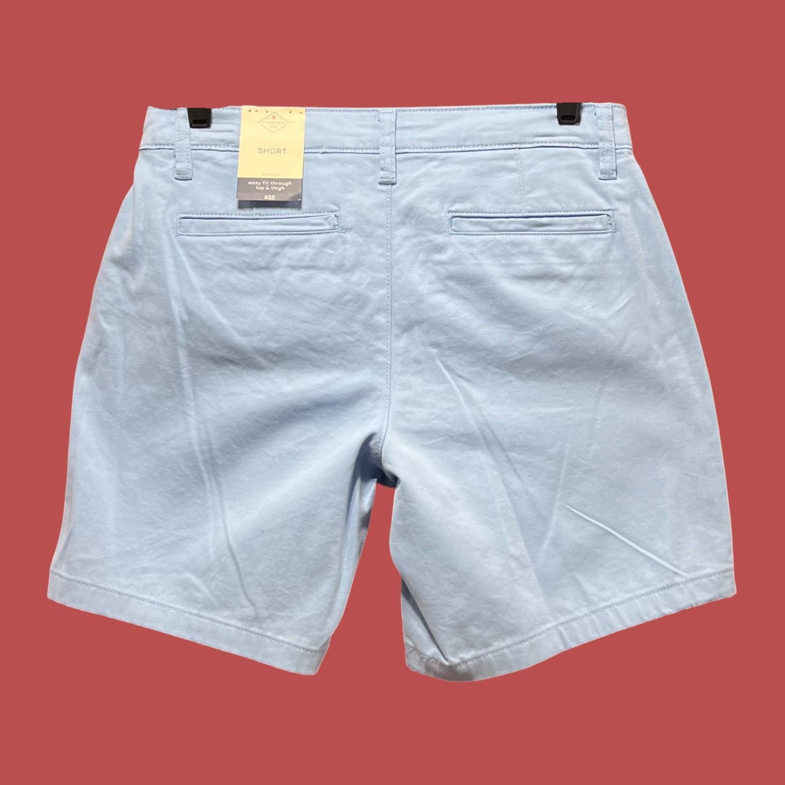 Other St. John's Bay - Women's Mid-Rise Secretly Slender 7" Chino Size 27" / US 4 / IT 40 - 2 Thumbnail