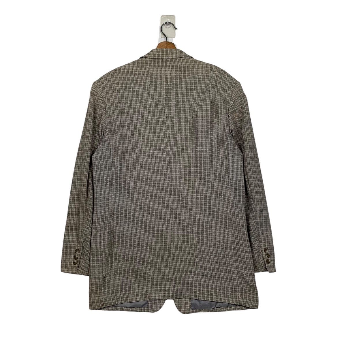 Lanvin Lanvin Checkered Casual Blazer Jacket Size US M / EU 48-50 / 2 - 7 Thumbnail
