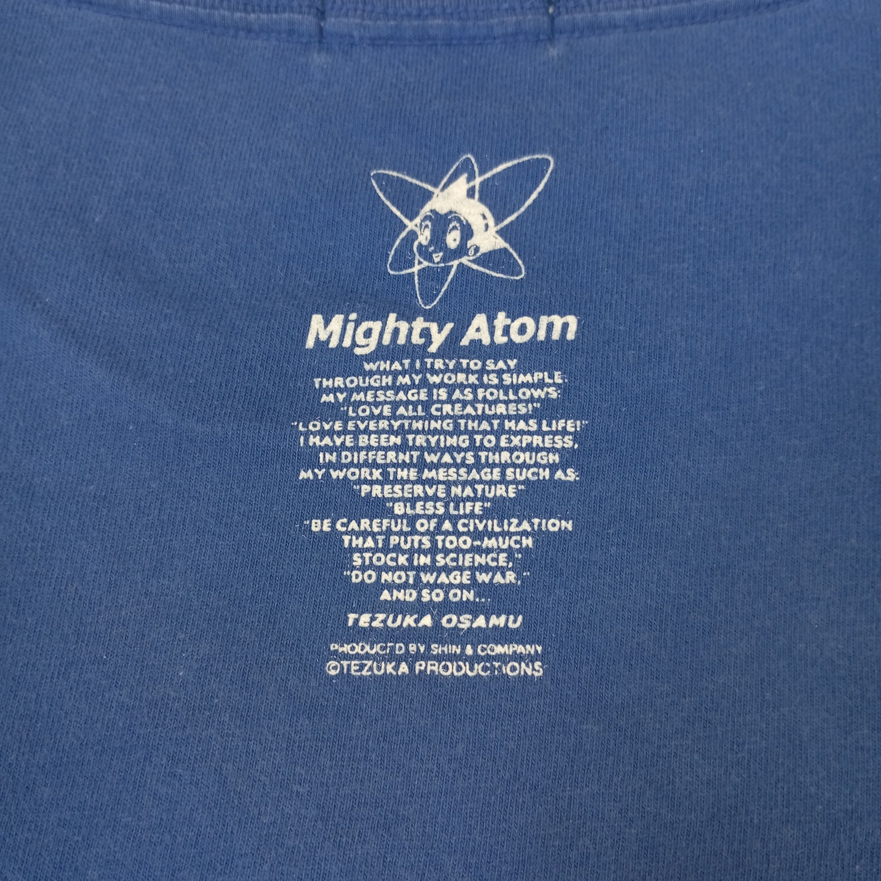 Anime × Japanese Brand × Vintage Astro Boy Japanese Anime Cartoon Tshirt Tezuka Production Size US L / EU 52-54 / 3 - 4 Thumbnail