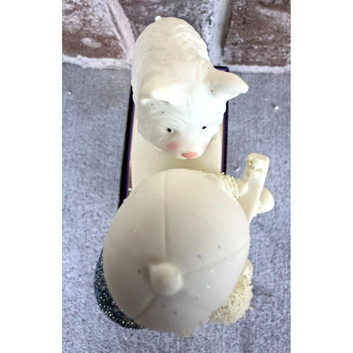 Other Department 56 Let Peace Begin With Me Snowbabies Pig 2018 Re Size ONE SIZE - 7 Thumbnail