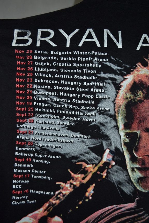 Band Tees × Vintage Vintage Bryan Adams Anthology 2006 Tour tee XL Size US XL / EU 56 / 4 - 3 Thumbnail
