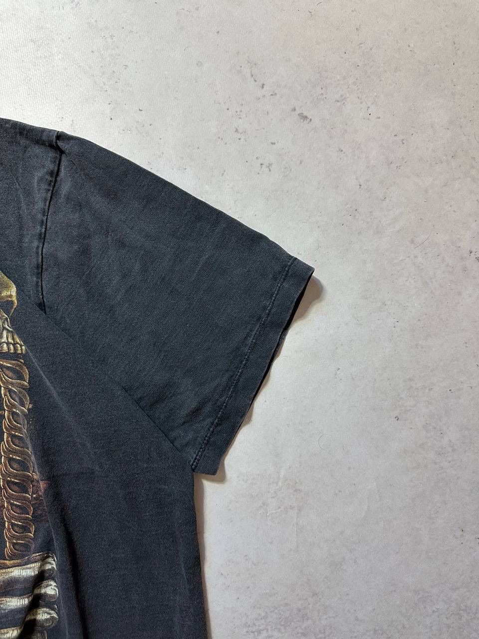 Number (N)ine Vintage Skeleton Biker Heavy Cotton Boxy T-shirt XL Size US XL / EU 56 / 4 - 5 Thumbnail