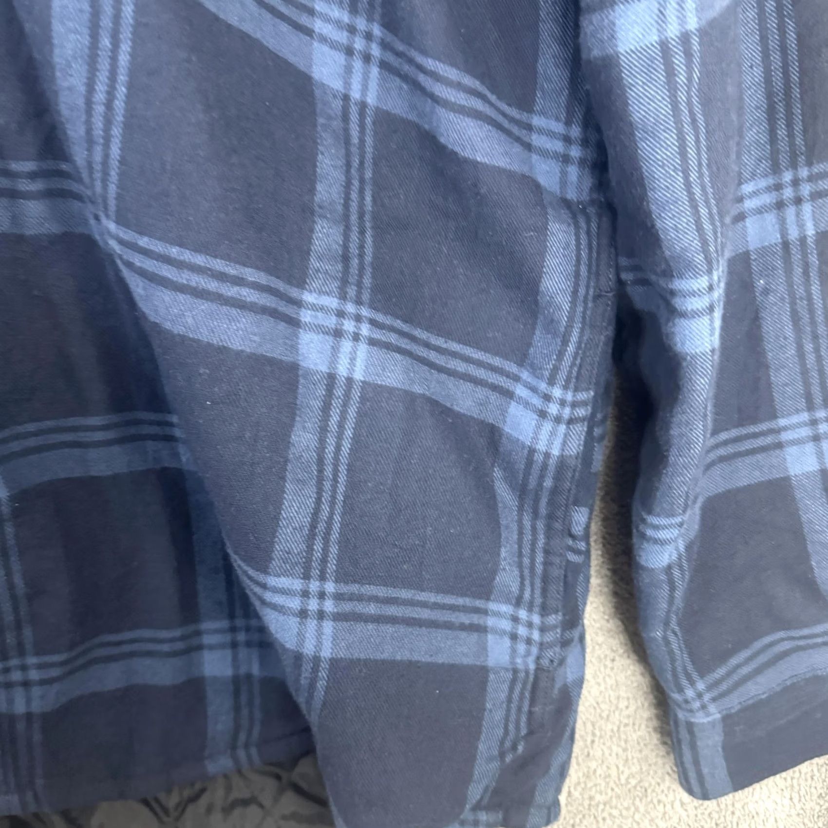 Wrangler Wrangler Jacket Mens 2XL Blue Plaid Flannel Hooded Quilted Lined Shacket Outdoor Size US XXL / EU 58 / 5 - 3 Thumbnail