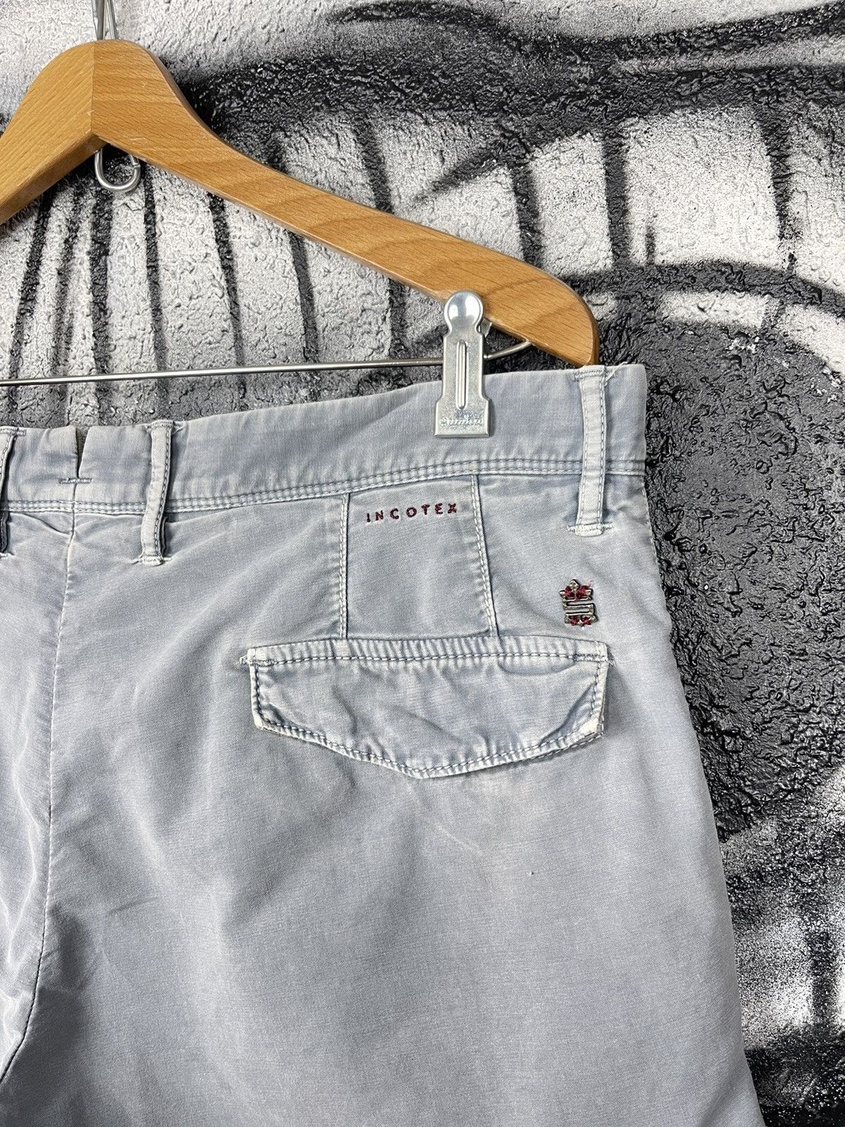 Incotex Incotex Slacks Washed Cotton Chino Shorts Men’s Size 36 Size US 36 / EU 52 - 5 Thumbnail