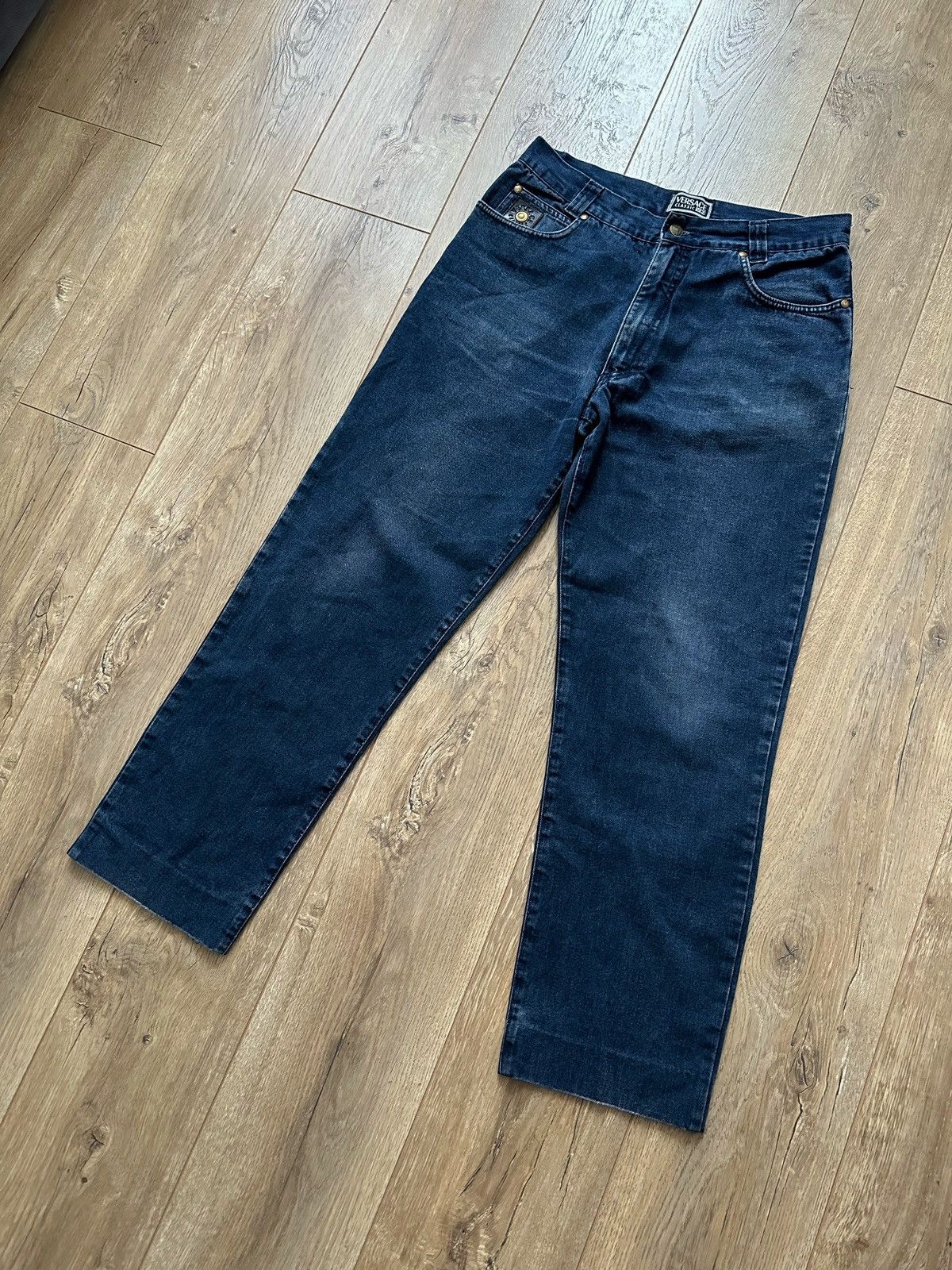 Versace × Vintage Versace Classic V2 Jeans Size US 34 / EU 50 - 2 Thumbnail