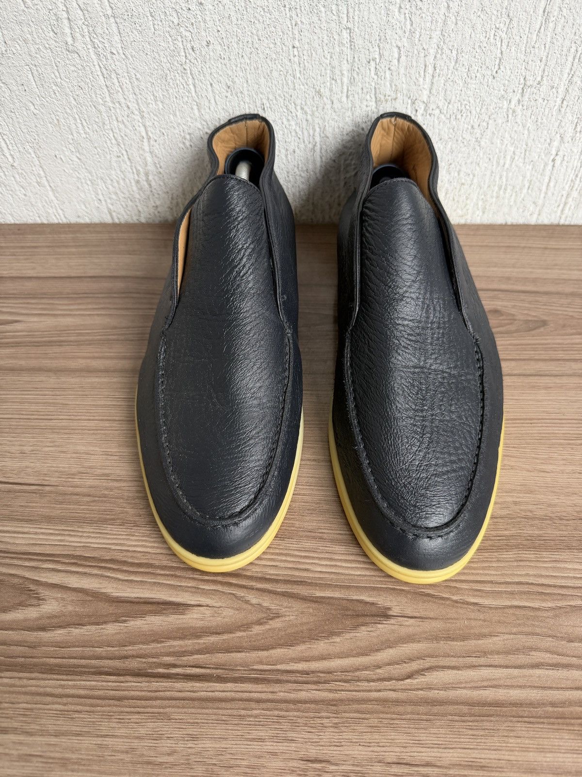Loro Piana leather open walk loafers Size US 9 / EU 42 - 5 Thumbnail