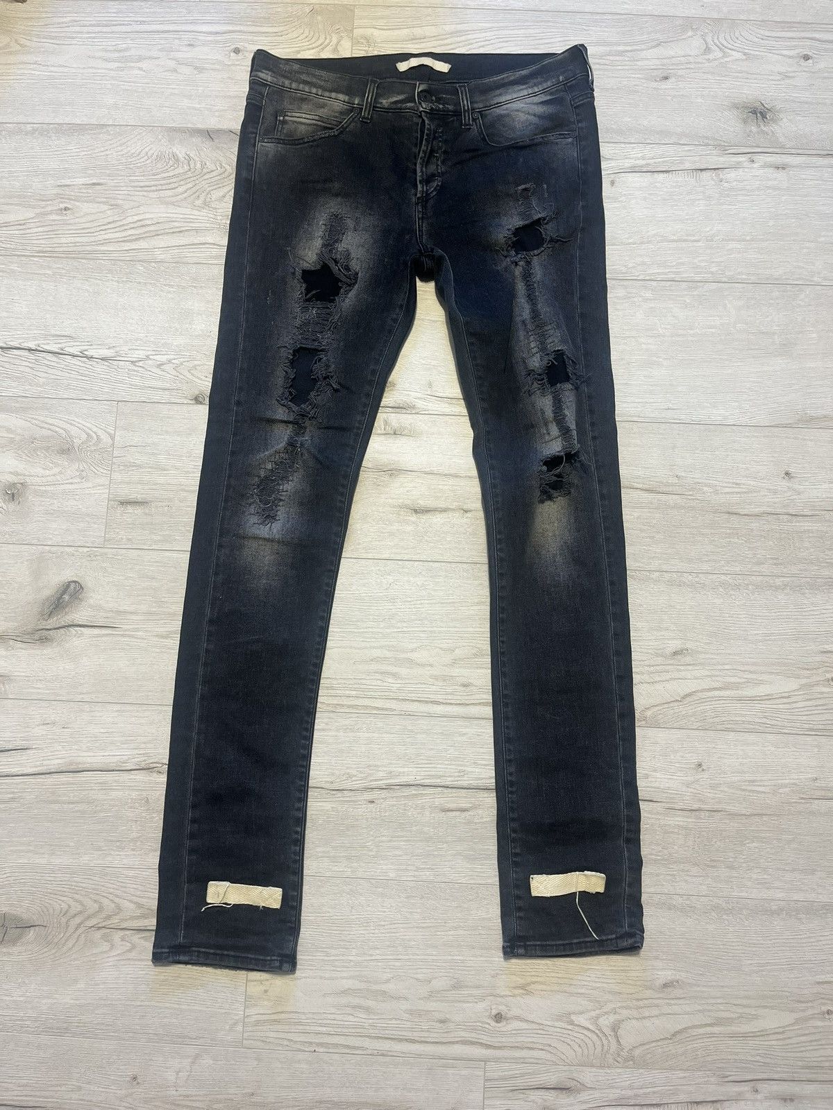Off-White Off White Denim Jeans Ripped Size US 33 - 1 Thumbnail