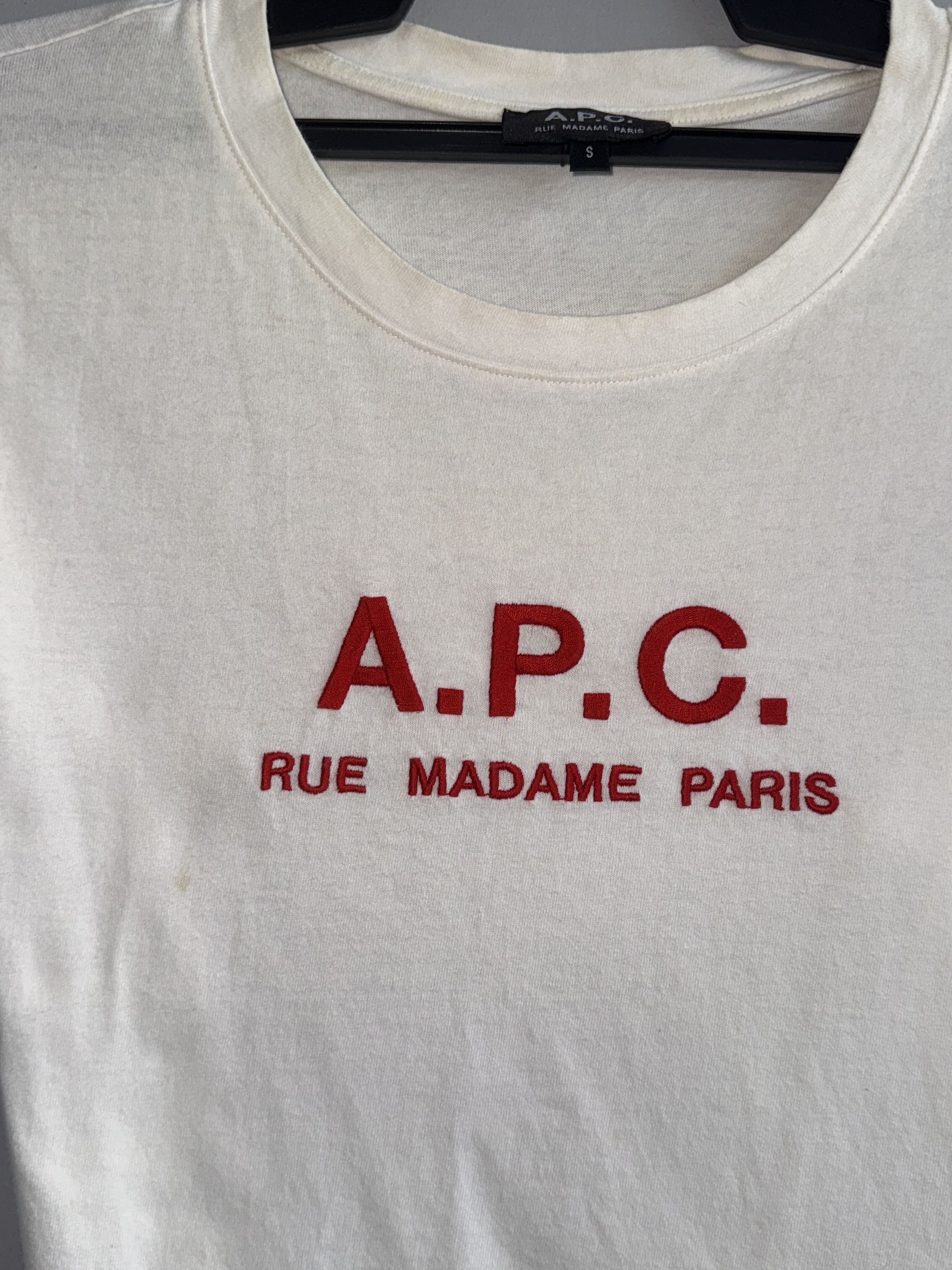 A.P.C. APC Spellout Shirt Size S / US 4 / IT 40 - 3 Thumbnail