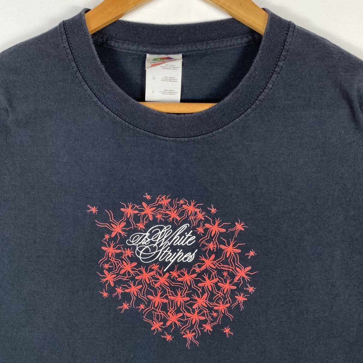 Band Tees × Vintage Vintage 00's THE WHITE STRIPES American Rock Band Tee Size US L / EU 52-54 / 3 - 3 Thumbnail