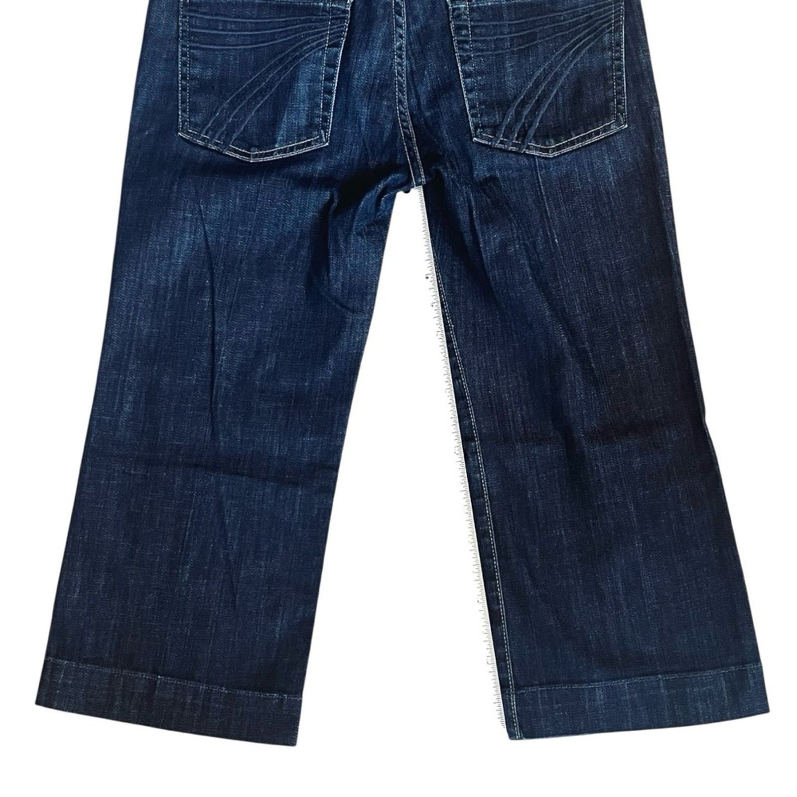 7 For All Mankind 7 For All Mankind Dojo Women’s Sz 28 Crop Jeans Dark Wash Size 28" / US 6 / IT 42 - 10 Thumbnail