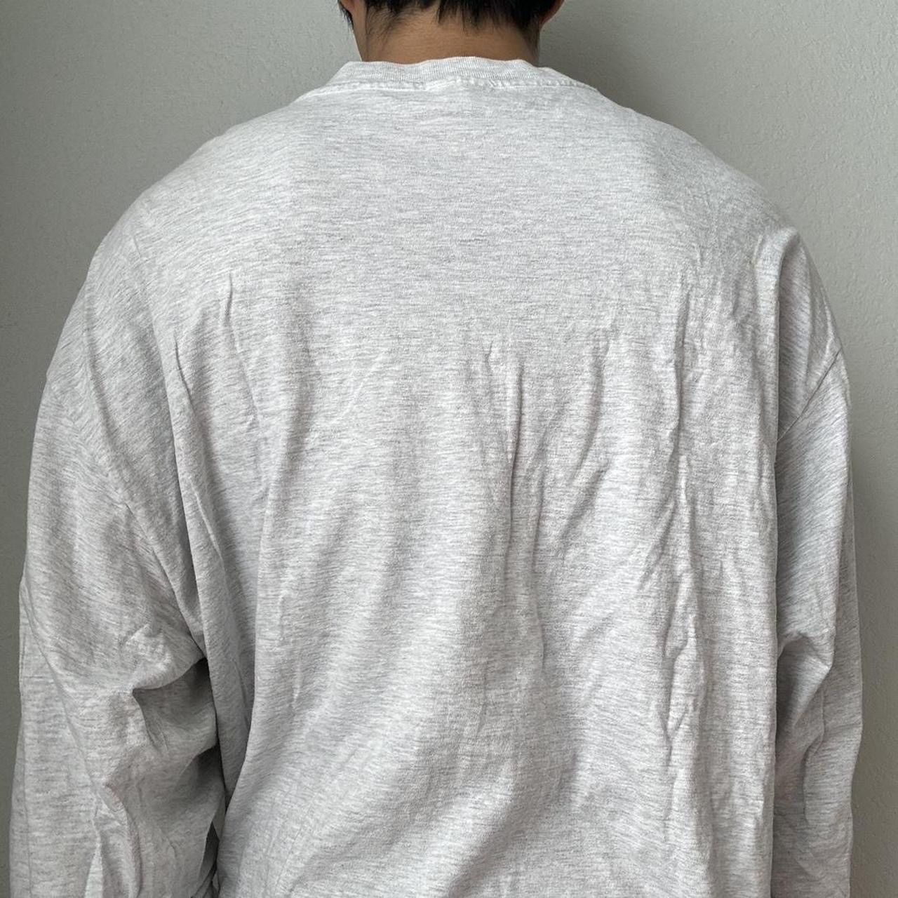 Vintage Vintage Happy Holiday 2000s Graphics Grey Long Sleeve Size US XXL / EU 58 / 5 - 3 Thumbnail