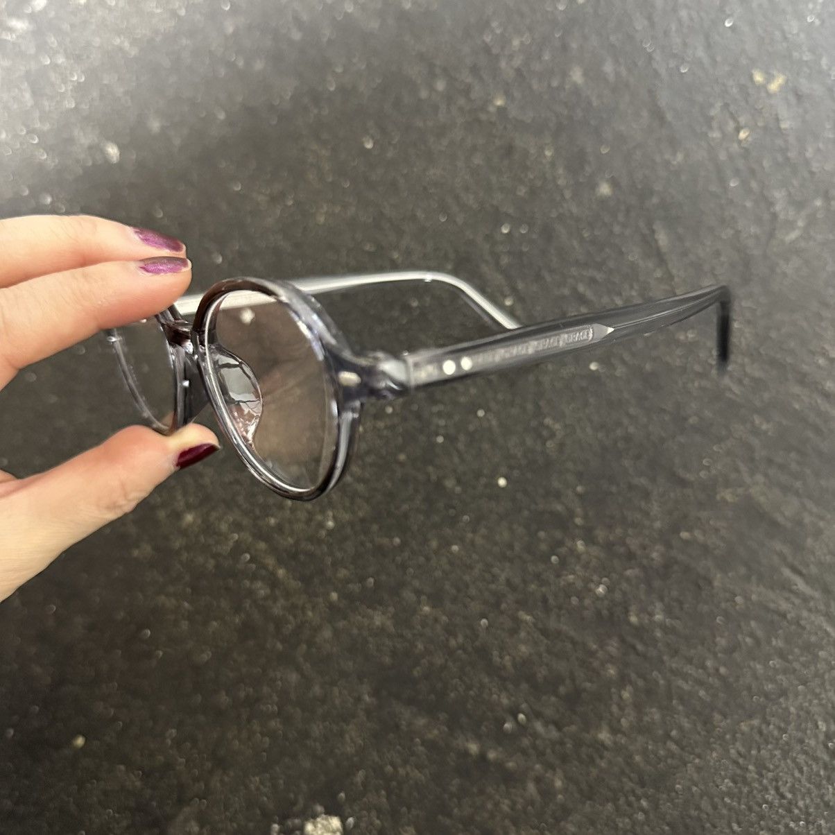 Other Minimal Clear Glasses | Y2K Streetwear KZ1076-05 Size ONE SIZE - 2 Thumbnail