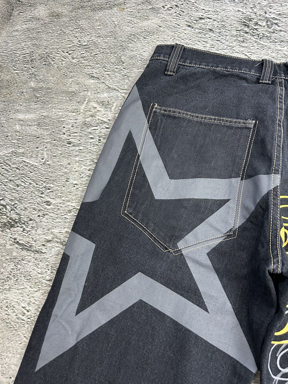 Japanese Brand × Vintage Townz Clothing Baggy Jeans Japanese Brand Vintage Size US 34 / EU 50 - 3 Thumbnail
