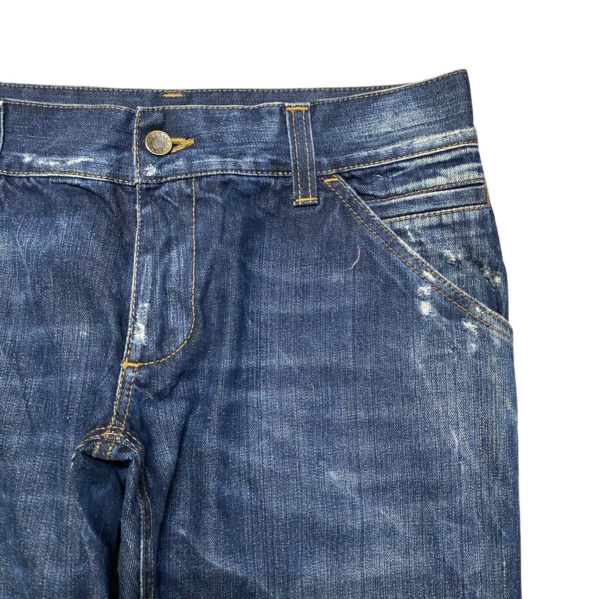 Dolce & Gabbana Vintage Dolce & Gabbana Distressed Jeans Size US 31 - 5 Thumbnail