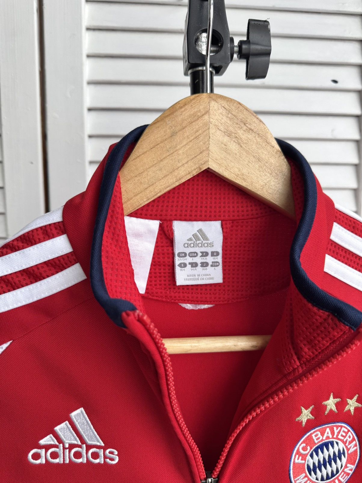Adidas Vintage Adidas FC Bayern Munchen Track Zip Jacket Soccer Size US XS / EU 42 / 0 - 7 Thumbnail