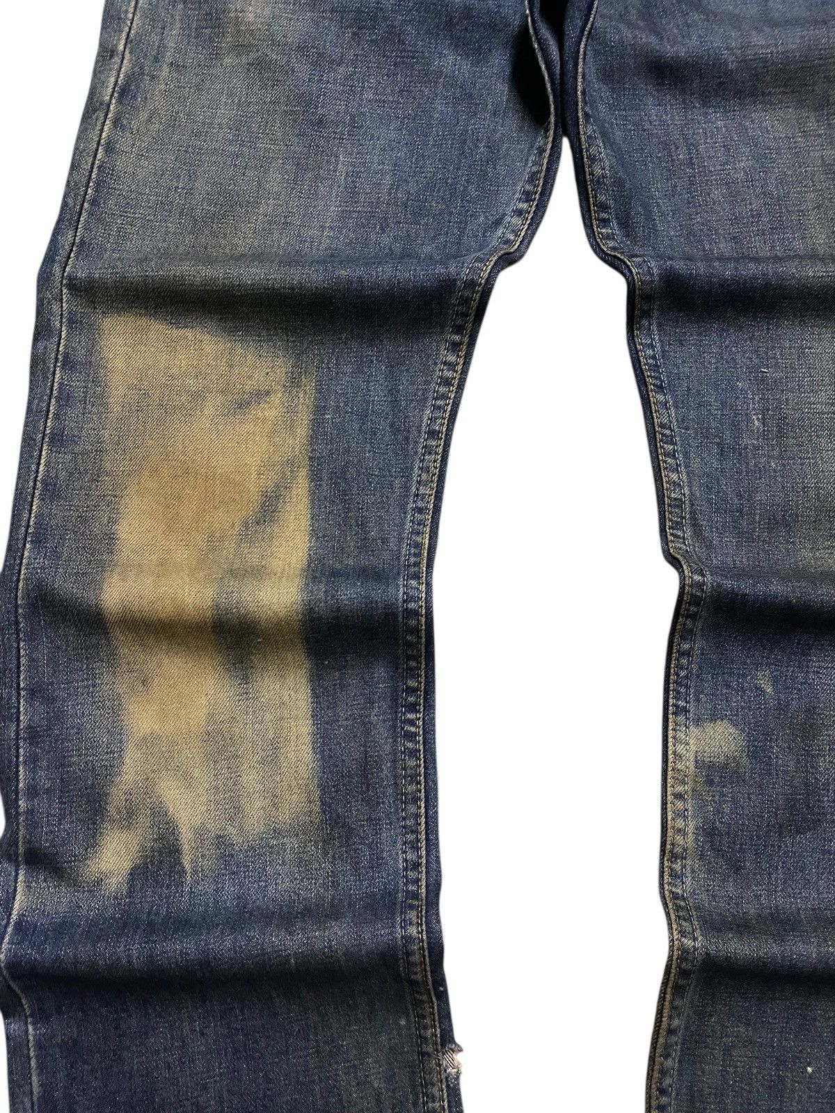 Levi's Vintage Levis 505 Mud Wash Distressed Loose Jeans Size US 30 / EU 46 - 7 Thumbnail