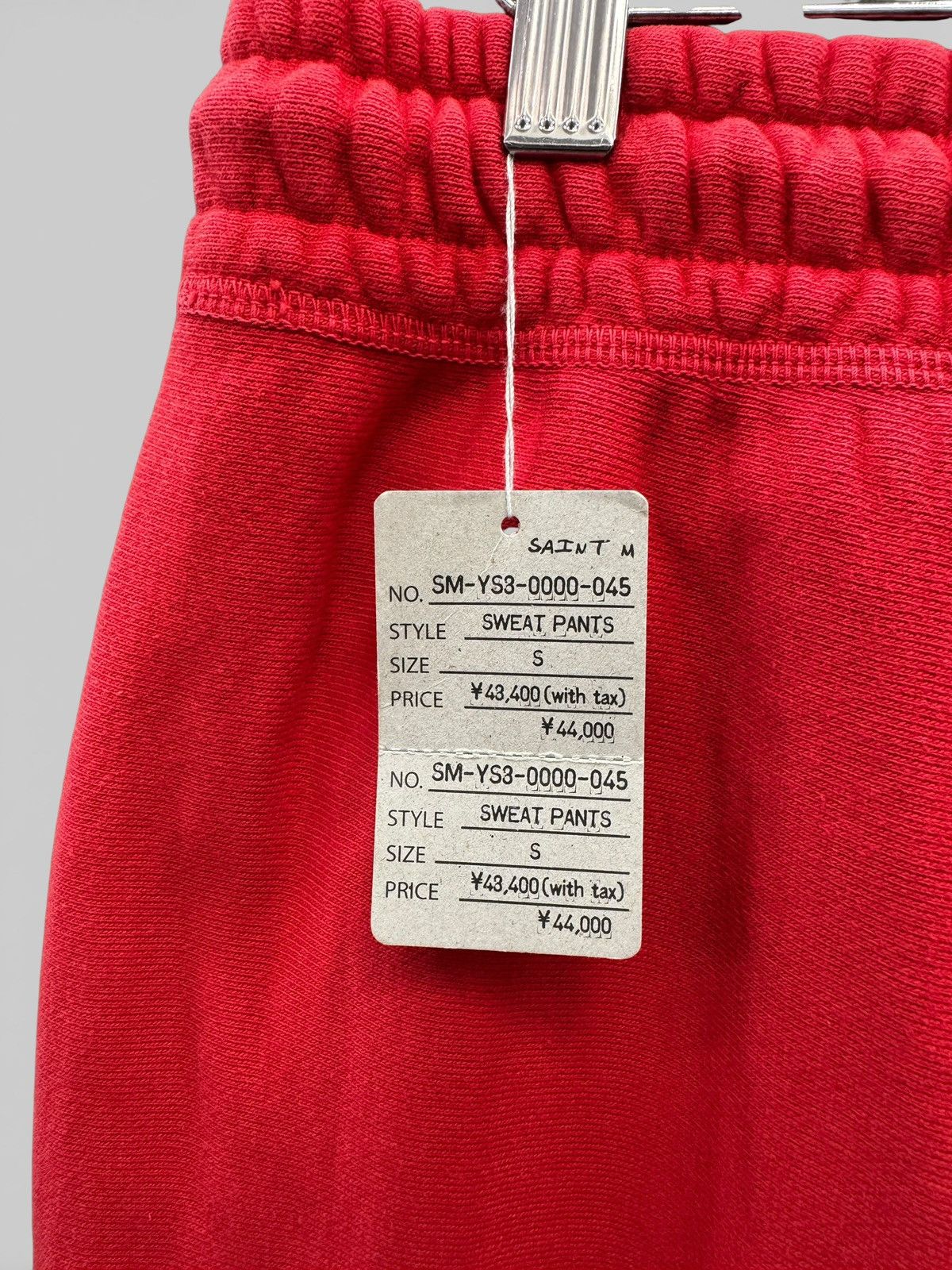 Saint Michael Saint Michael Red Sweatpants Size US 32 / EU 48 - 3 Thumbnail