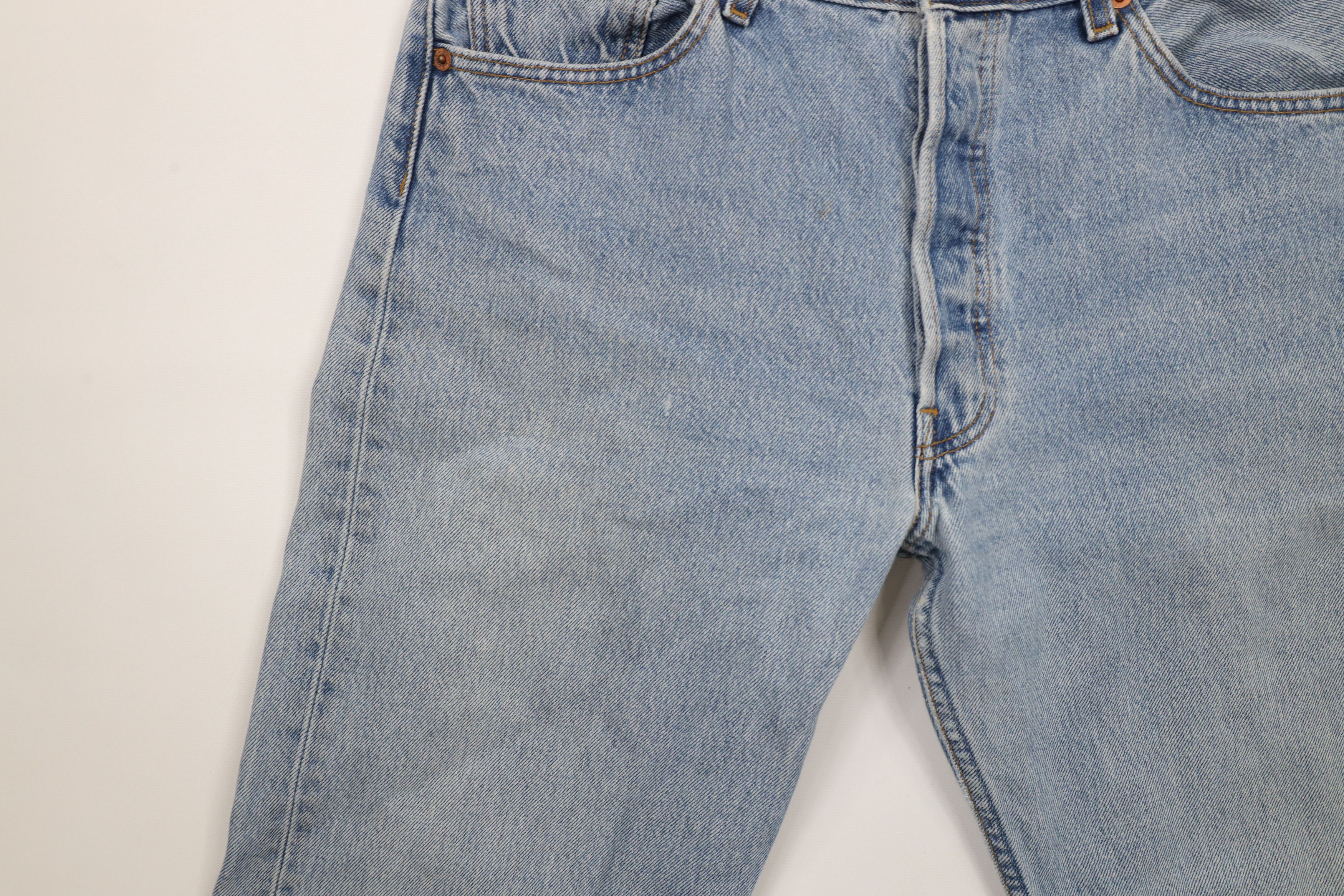 Levi's × Vintage Vintage 90s Levis 501xx Button Fly Original Fit Denim Jeans Size US 33 - 7 Thumbnail
