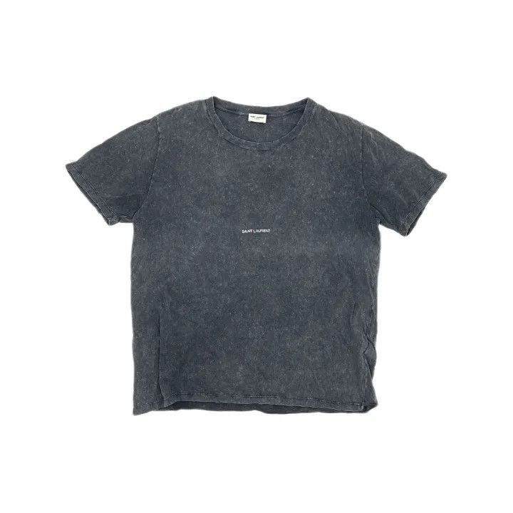 Other Saint Laurent Vintage Black Short Sleeve T-Shirt-2507 Size US XL / EU 56 / 4 - 8 Thumbnail