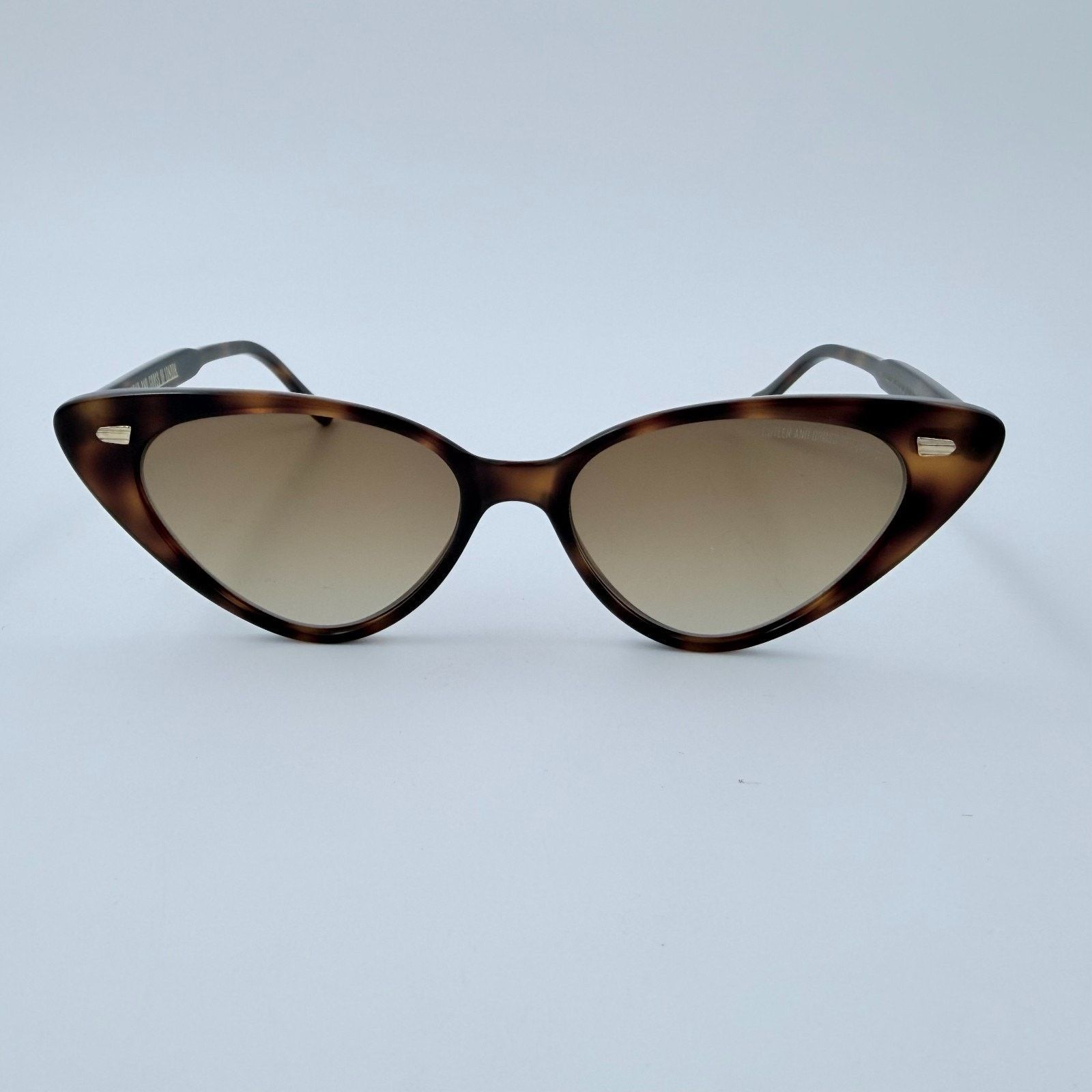 Cutler and Gross NEW Cutler and Gross 1330 C:05 Havana Tortoise Cat Eye Size ONE SIZE - 4 Thumbnail