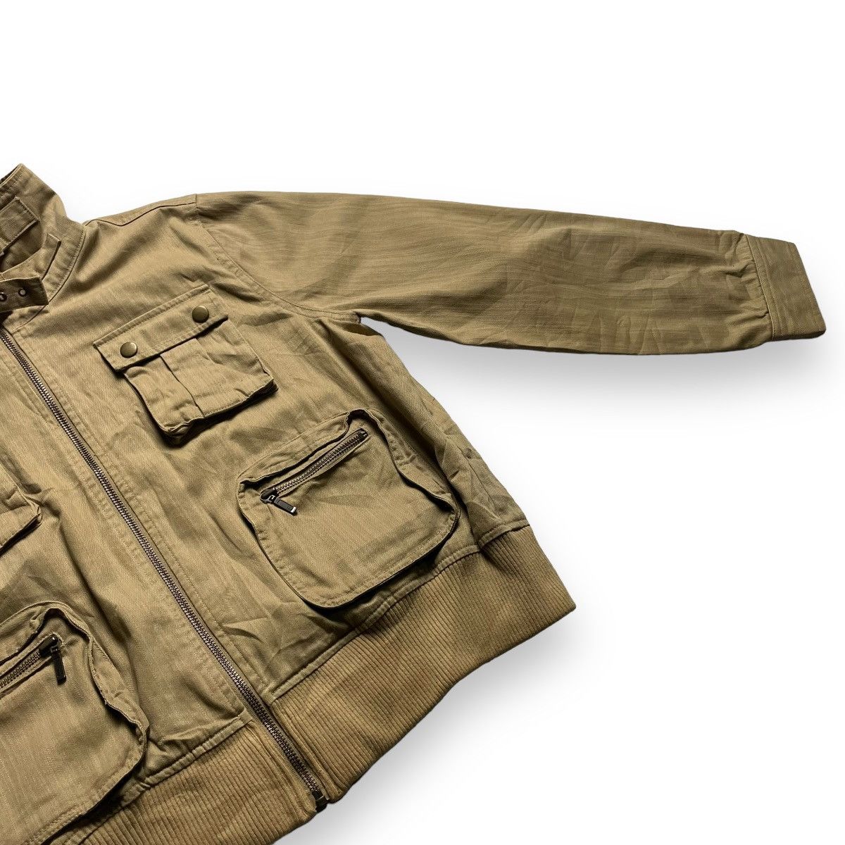 Le Grande Bleu (L.G.B.) 🇯🇵 SHINE SHINE BONDAGE 3D MULTIPOCKET UTILITY JACKET Size US M / EU 48-50 / 2 - 5 Thumbnail