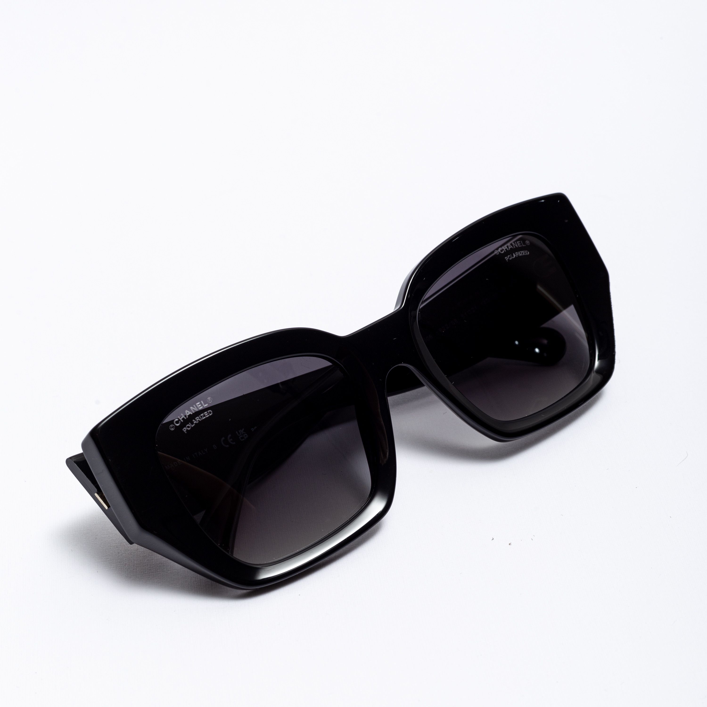 Chanel CHANEL 0CH5506 C622S8 Sunglasses BLACK Size ONE SIZE - 6 Thumbnail