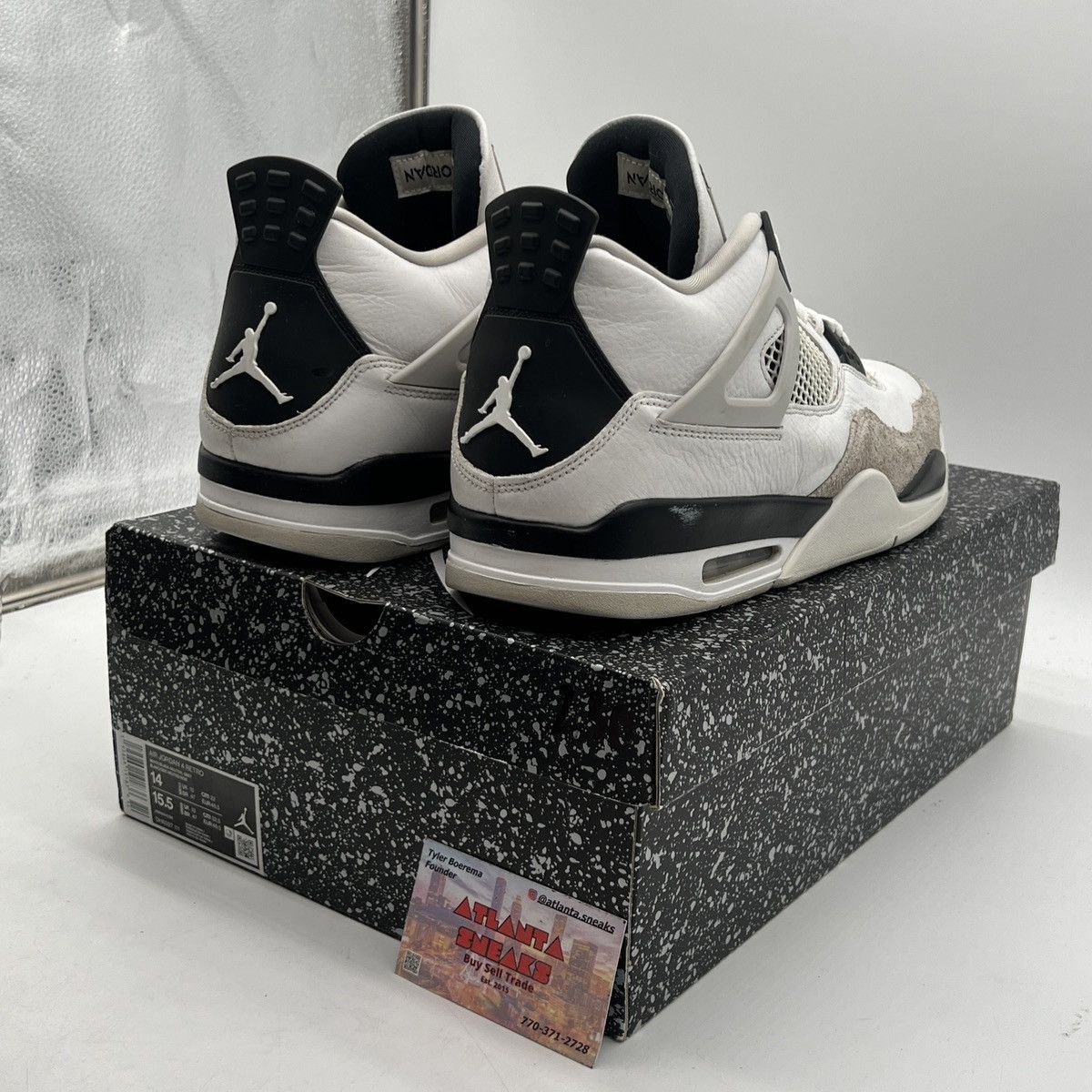 Jordan Brand Air Jordan 4 military black Size US 14 / EU 47 - 5 Thumbnail
