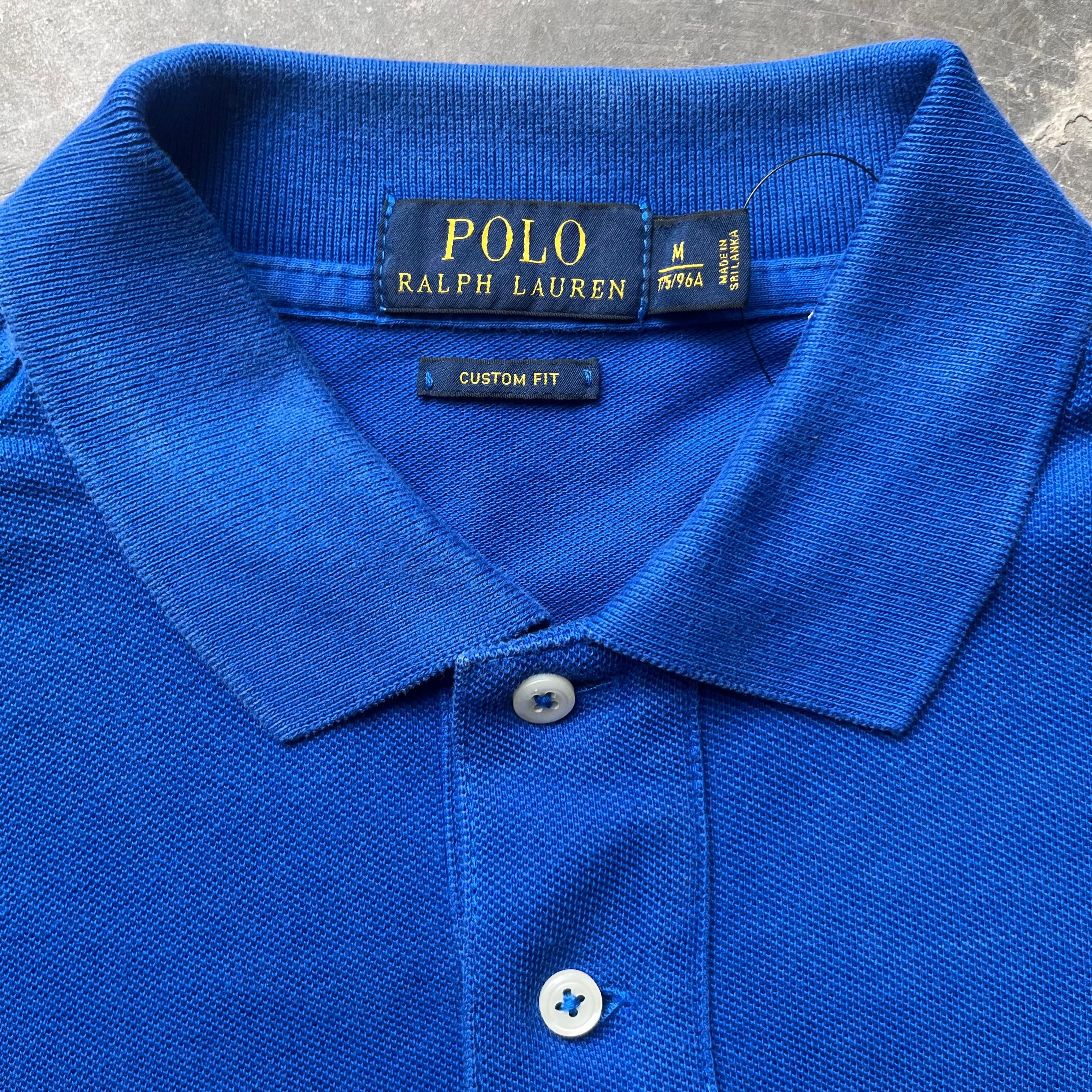 Polo Ralph Lauren 💥Polo Ralph Lauren Embroidered Big Pony Rugby Shirt Size US M / EU 48-50 / 2 - 4 Thumbnail