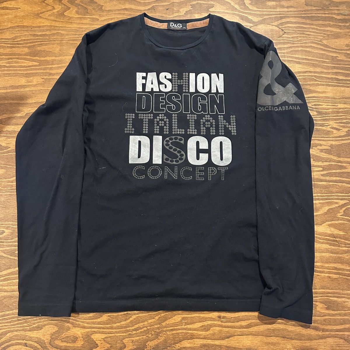 Dolce & Gabbana Dolce & Gabbana Long Sleeve Tee Size US XL / EU 56 / 4 - 1 Thumbnail