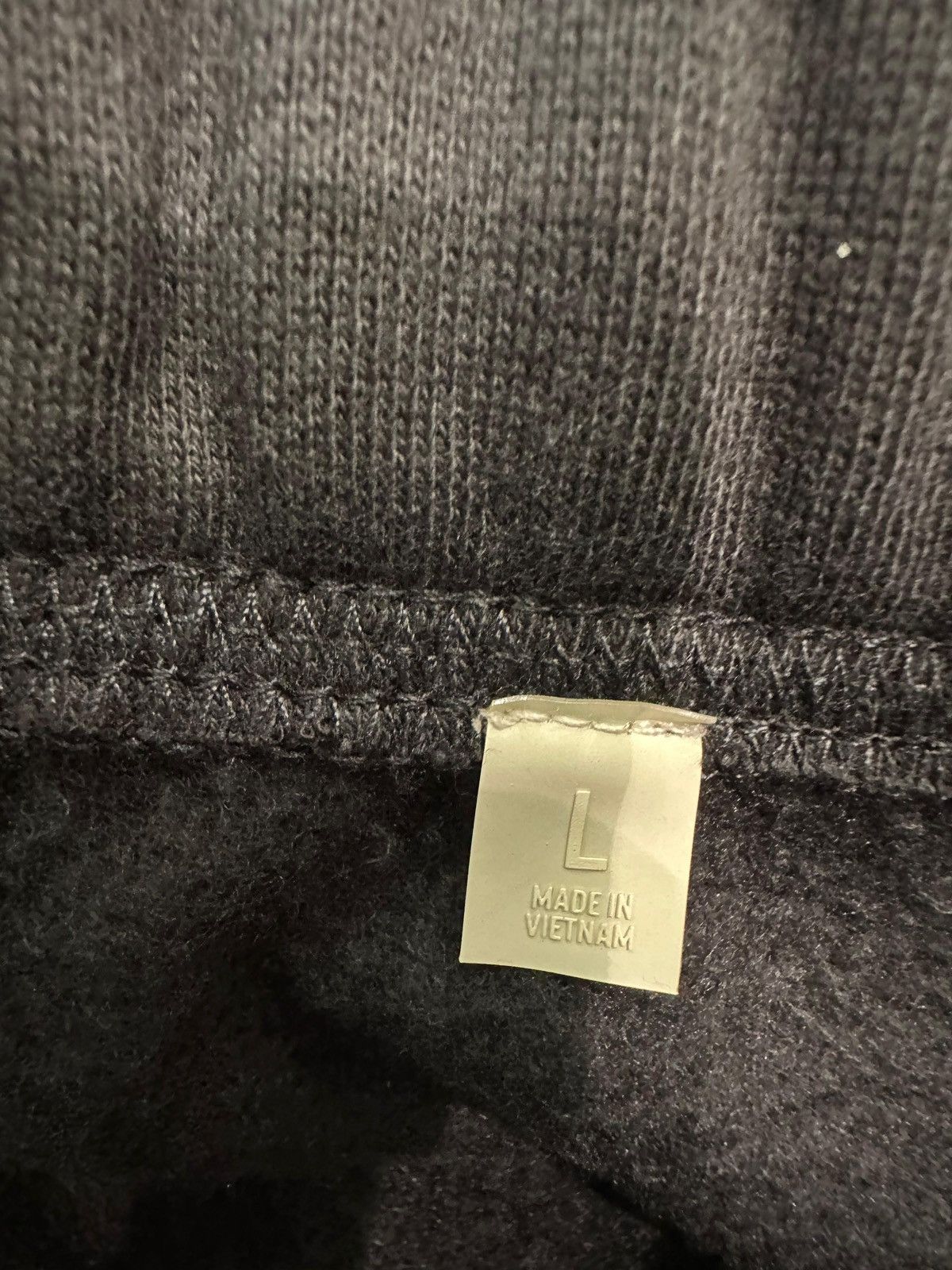 Essentials ESSENTIALS - Vintage Fleece Sweatpant Jet Black Size US 34 / EU 50 - 2 Thumbnail