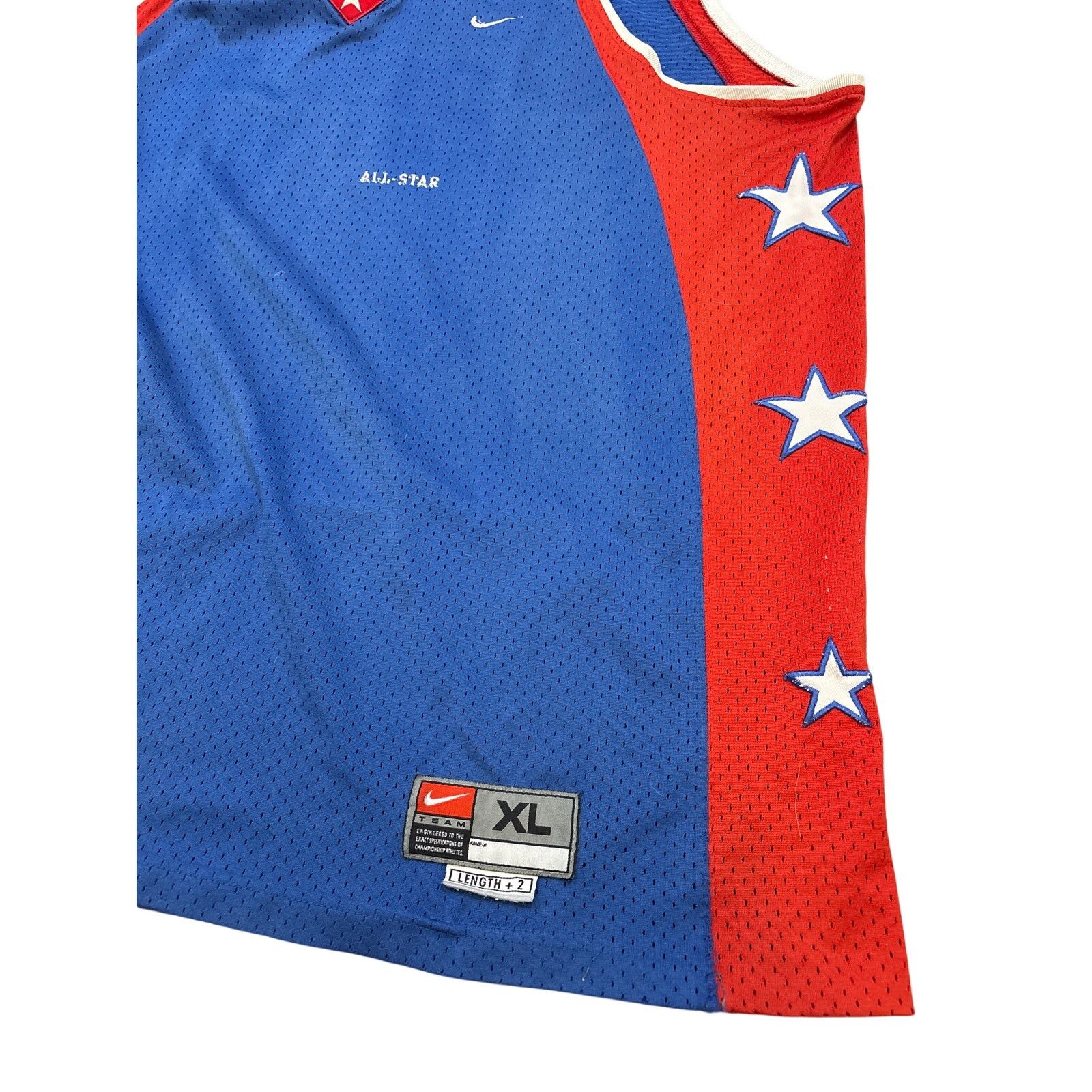 Nike Cleveland Cavaliers All Star NBA Nike Jersey Blue Red XL +2 Size US XL / EU 56 / 4 - 3 Thumbnail
