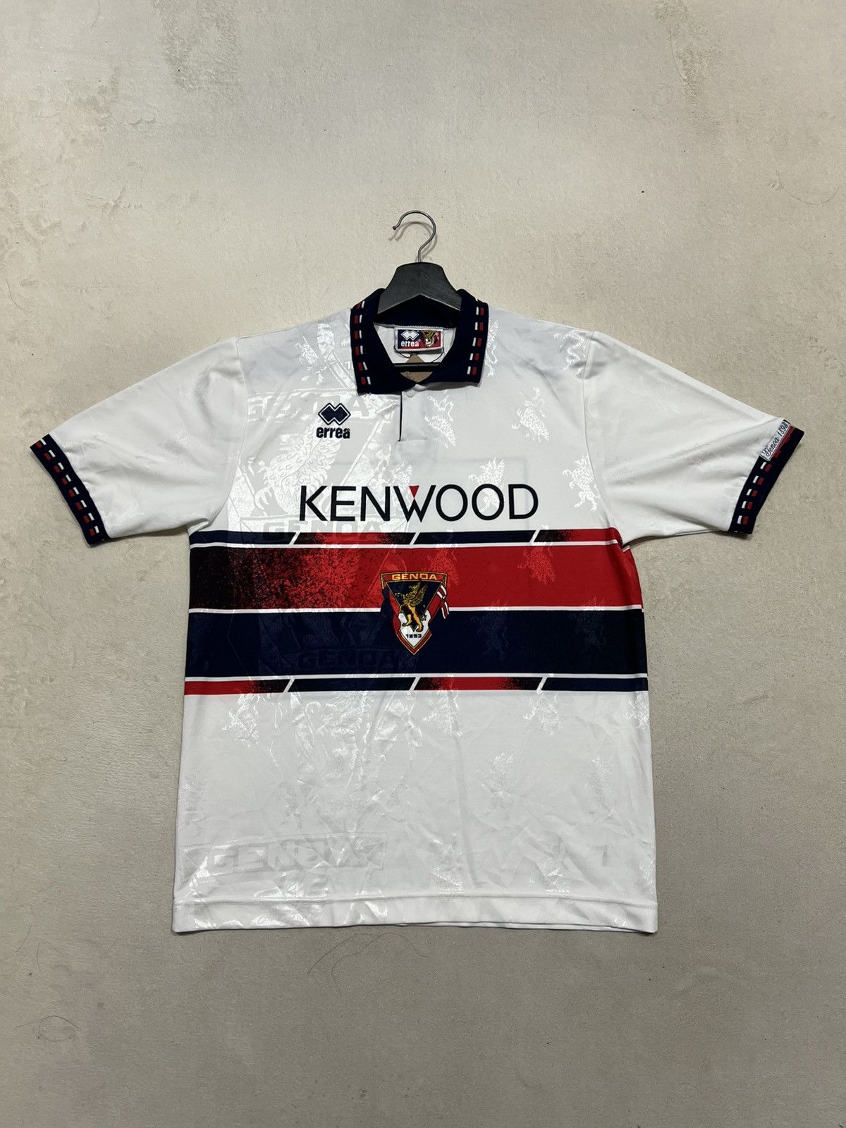 Genoa 1994 Errea Away Jersey #KazuyoshiMiura 7